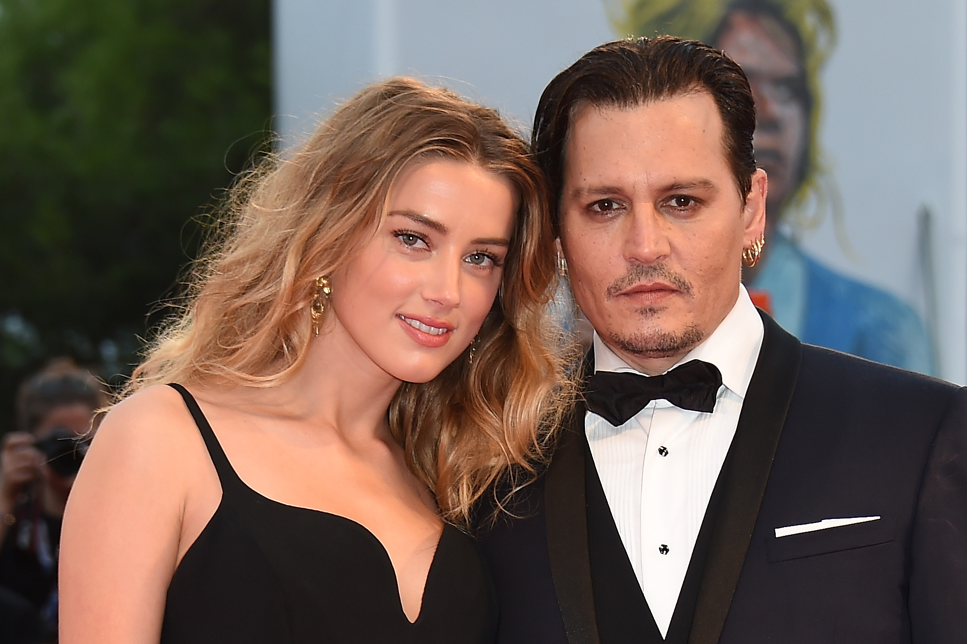 Johnny Depp and Amber Heard in Venice, Italy in 2015 | Source: Getty Images