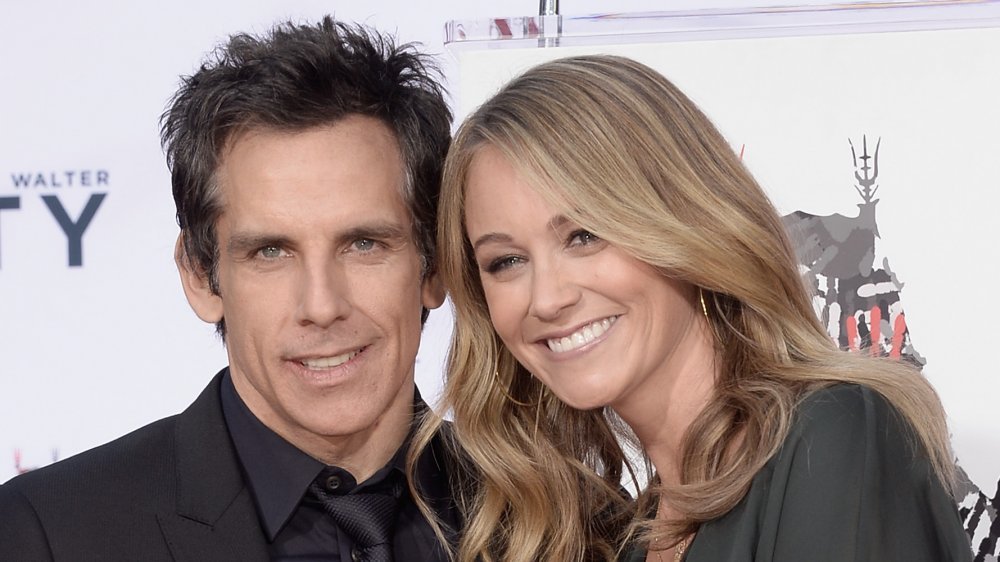 Ben Stiller and Christine Taylor at TCL Chinese Theatre on December 3, 2013 in Hollywood, California. | Source: Getty Images