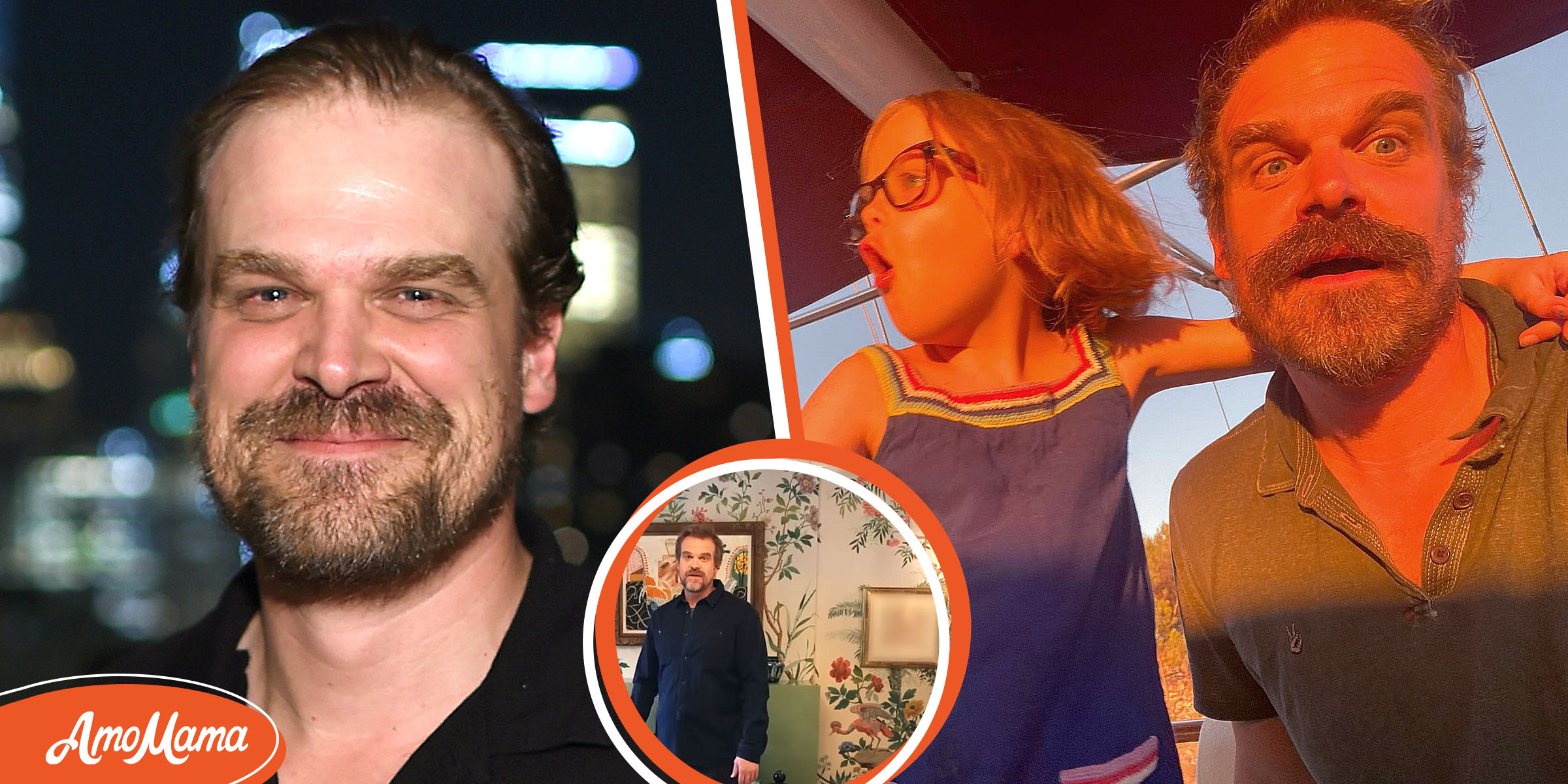 David Harbour ‘Never Wanted’ Kids Yet Now Lives in ‘Clown House’ with Wife & 2 Stepchildren