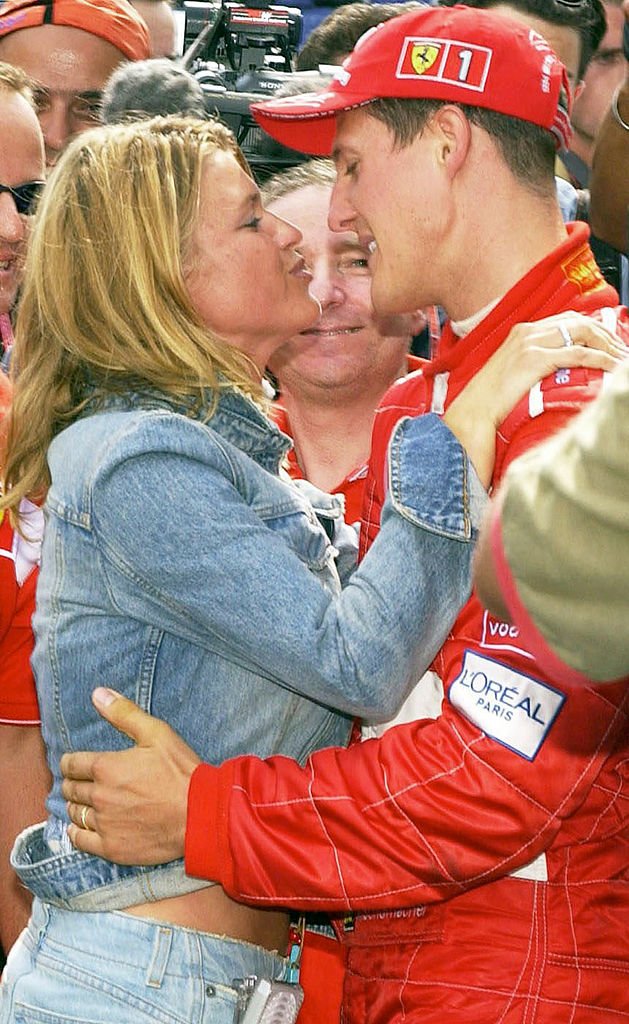 Michael Schumacher et son épouse Corinna. | Photo : Getty Images