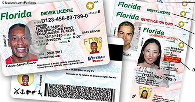 Florida driver's license. 