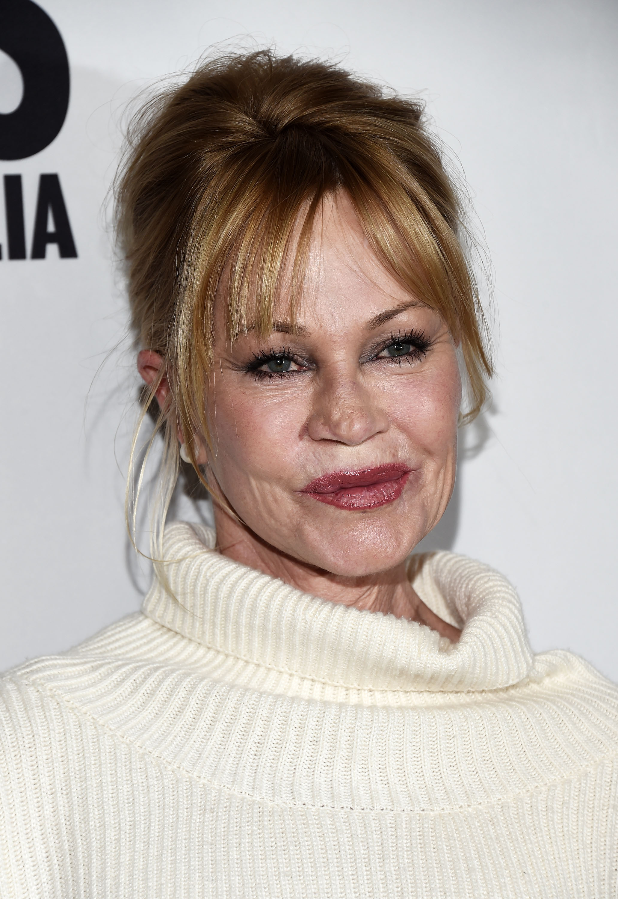 Actress Melanie Griffith arrives at the premiere of Front Row Filmed Entertainment's "The Pirates Of Somalia" on December 6, 2017, in Hollywood, California. | Source: Getty Images