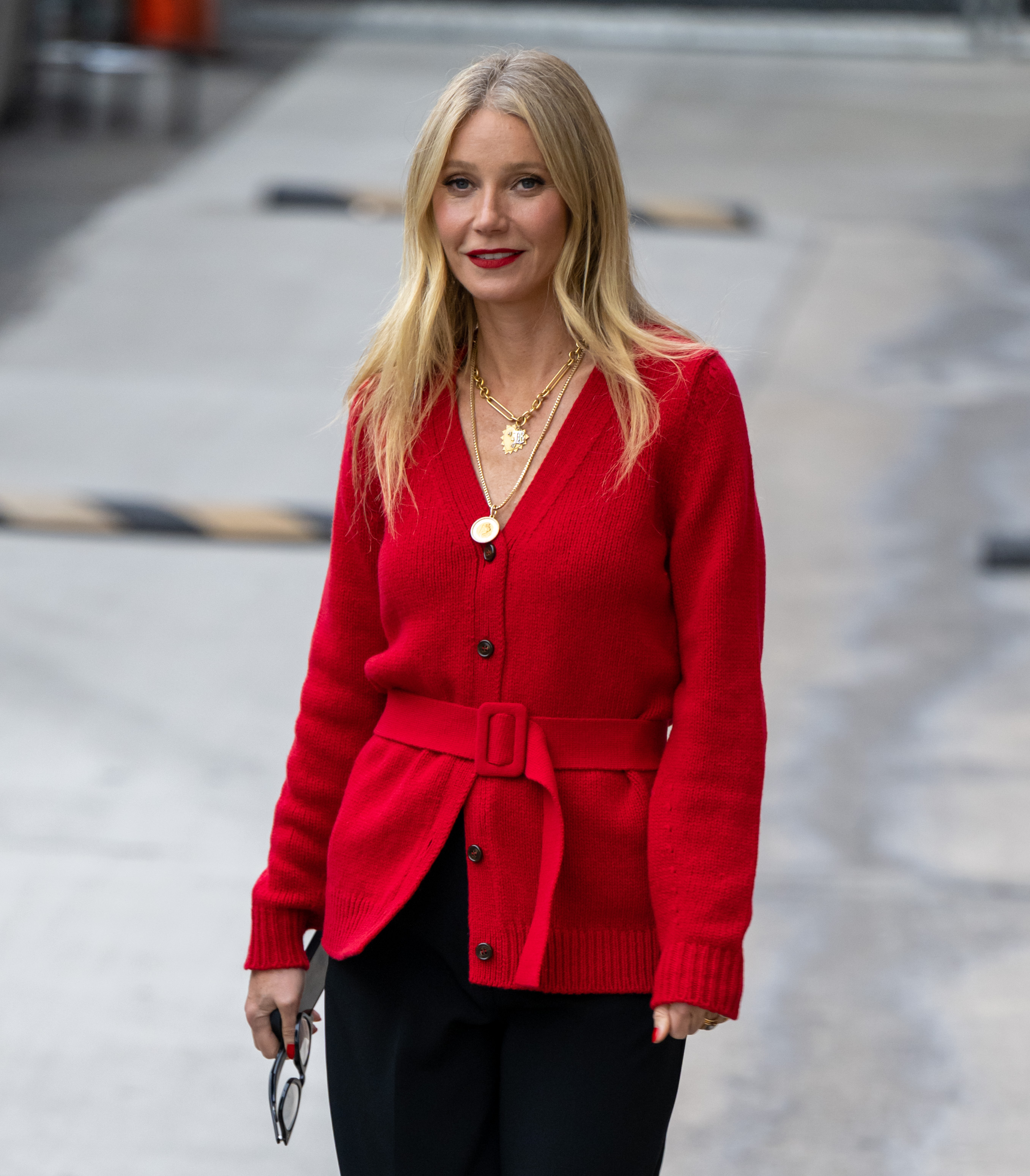 Gwyneth Paltrow is seen at "Jimmy Kimmel Live" in Los Angeles, California, on October 31, 2022 | Source: Getty Images