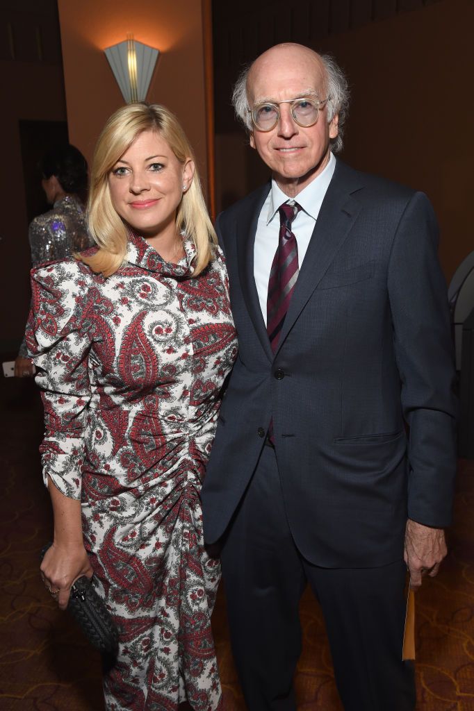 Ashley Underwood and Larry David at the Sean Penn CORE Gala benefiting the organization on January 5, 2019 | Photo: Getty Images