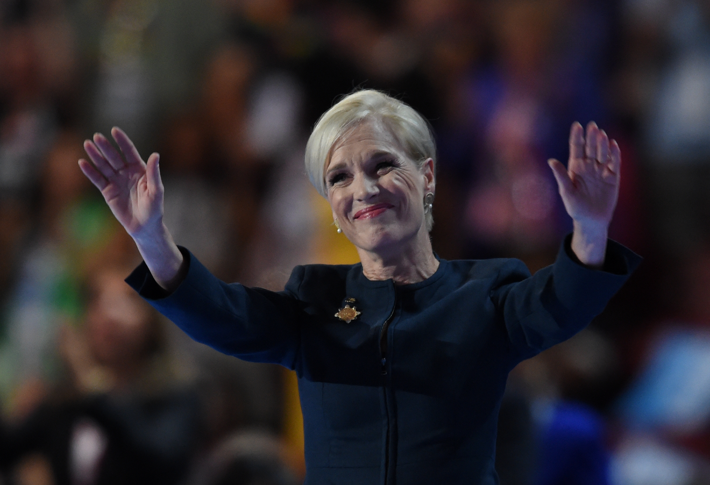 Cecile Richards at the Democratic National Convention in Philadelphia on July 26, 2016 | Source: Getty Images