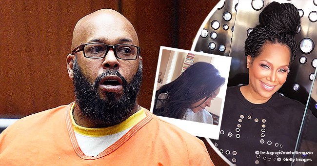 Suge Knight & Michel'le's Daughter Bailei Turns 18 & Flaunts Long Hair ...