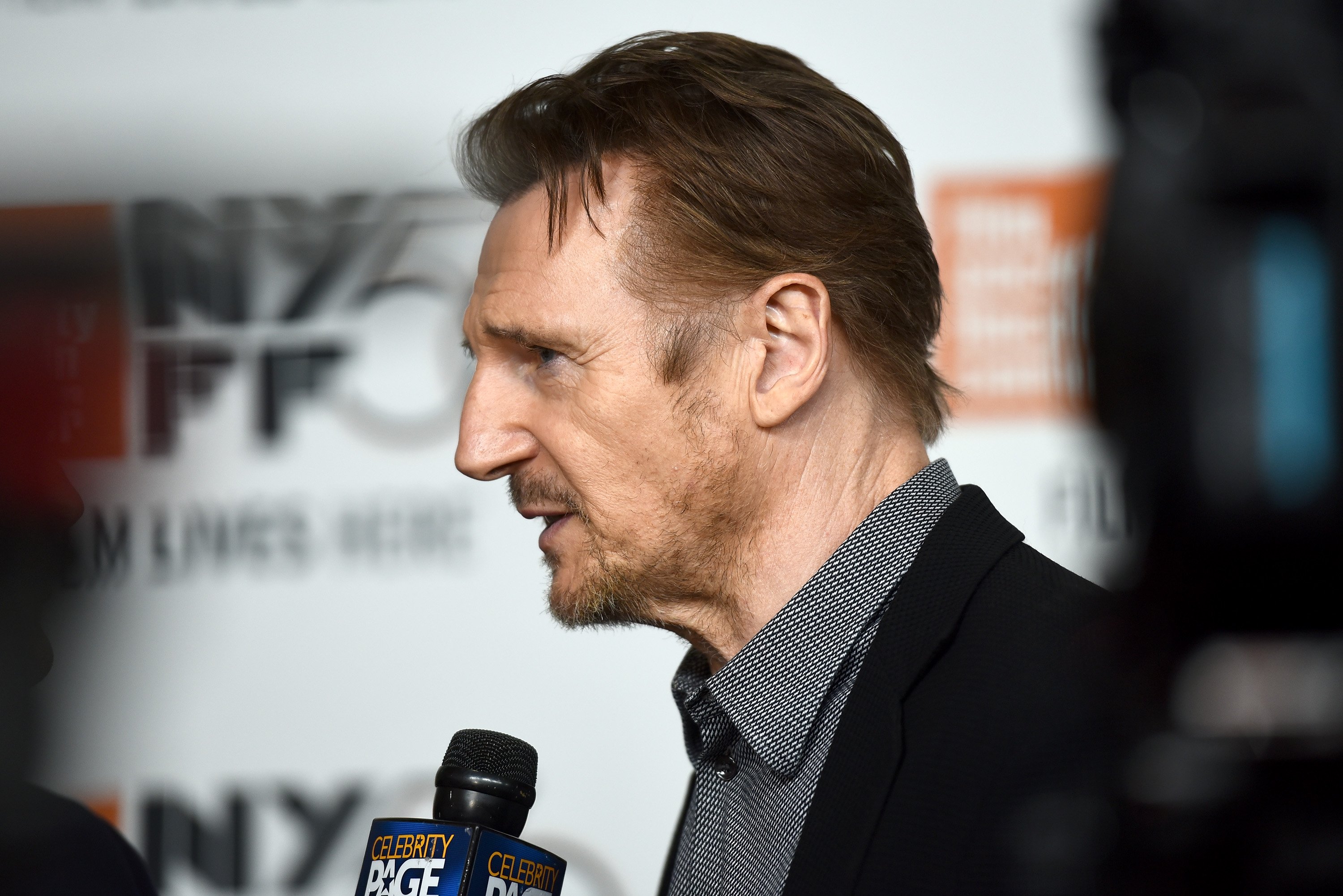 Liam Neeson at the premiere of "The Ballad of Buster Scruggs" | Photo: Getty Images