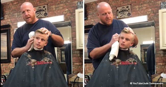 Barber gets incredible revenge on kid who pranked him (video)