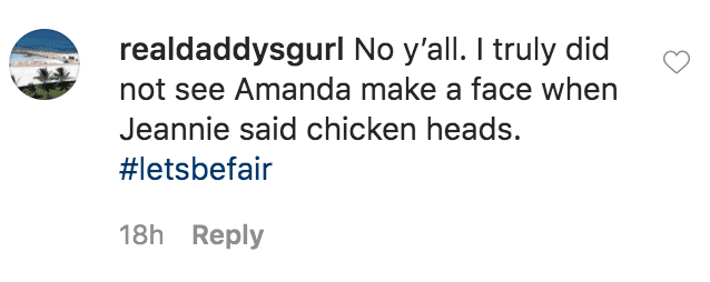 A fan commented on a video of the co-hosts from "The Real" discussing relationships during a virtual segment of "Girls Chat" | Source: Instagram.com/therealdaytime