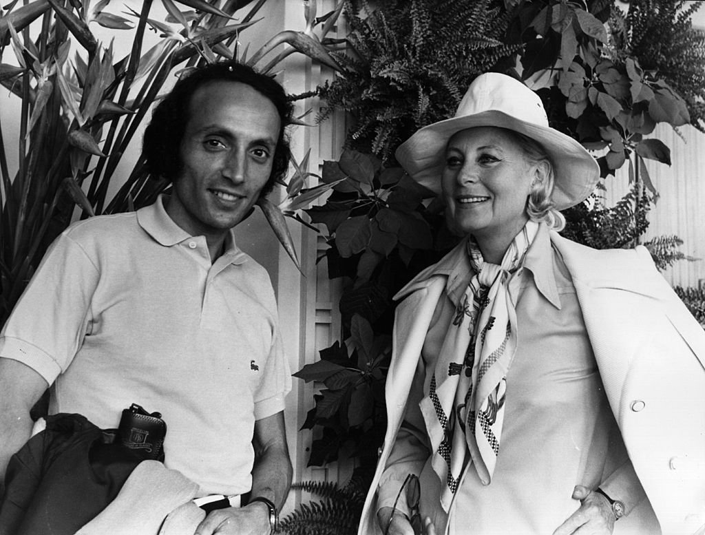 Michèle Morgan et Erich Seagal le 15 mai 1971. l Source : Getty Images