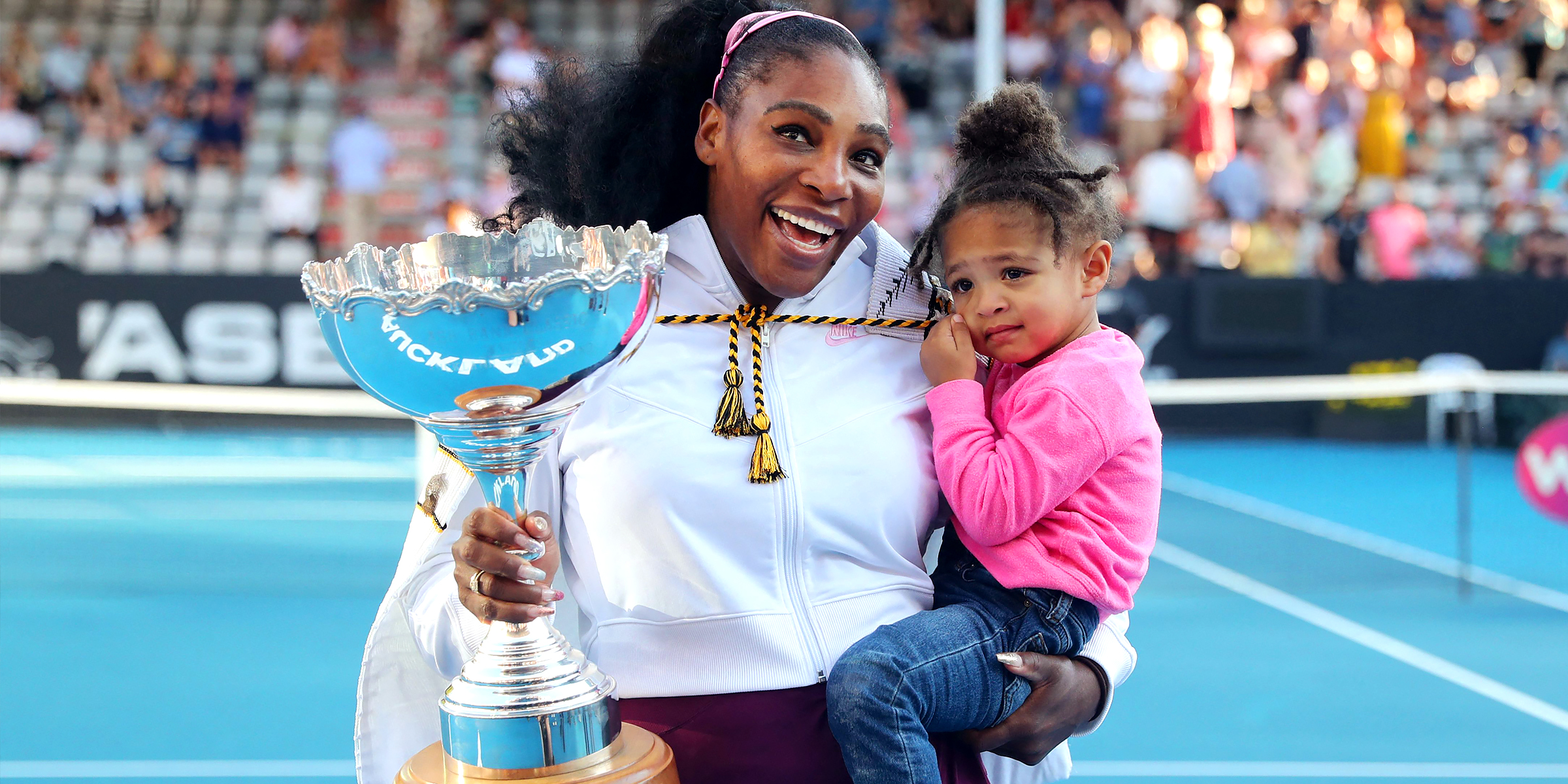Serena Williams and Olympia Ohanian | Source: Getty Images