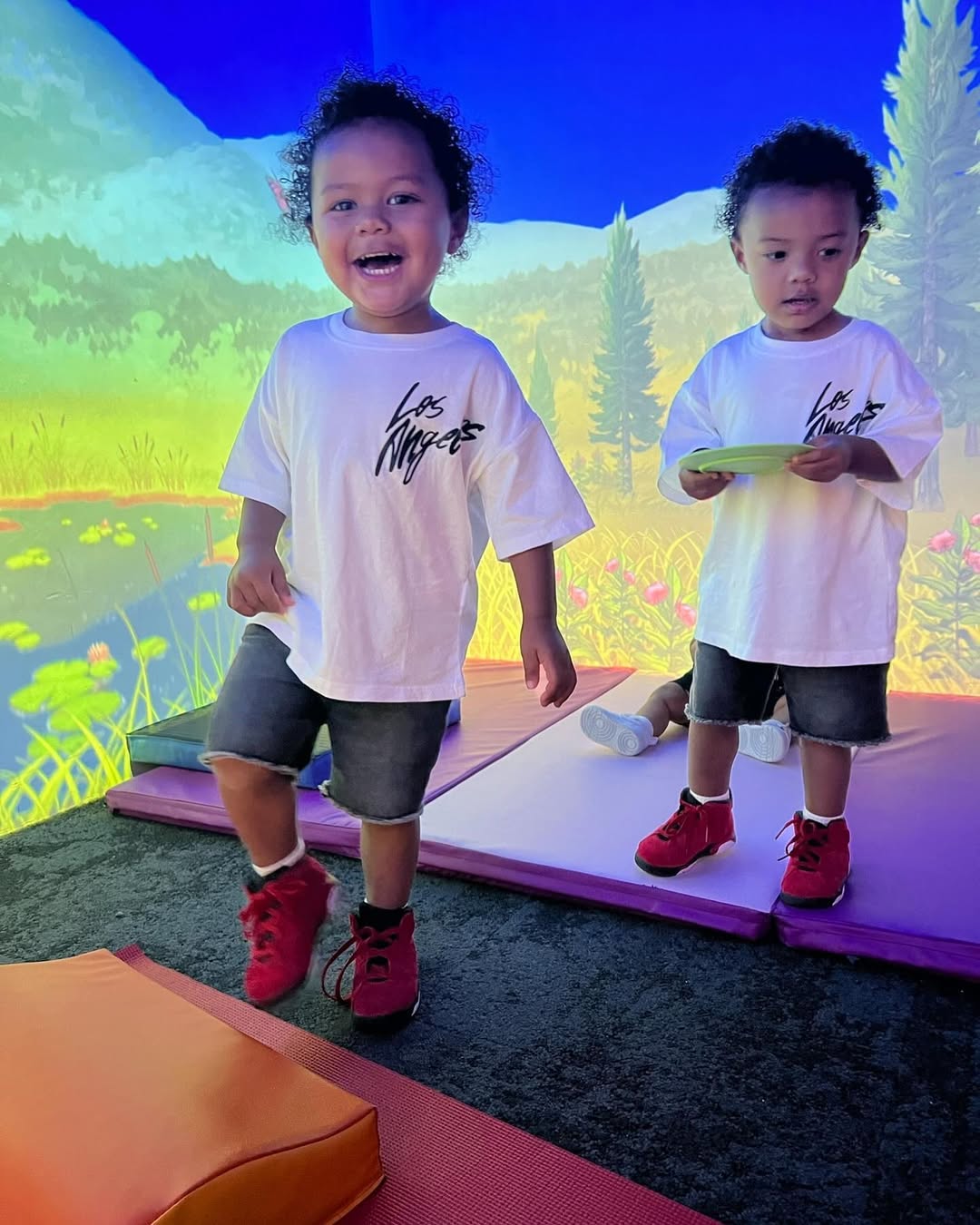 Zion and Zillion Cannon from a post dated June 14, 2024. | Source: Instagram/nickcannon