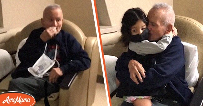 Great-Grandpa with Dementia Reunites with Great-Granddaughter at the ...