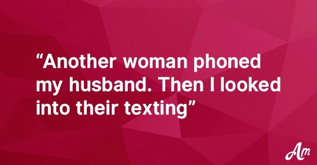 I saw in husband's phone that he is calling another woman