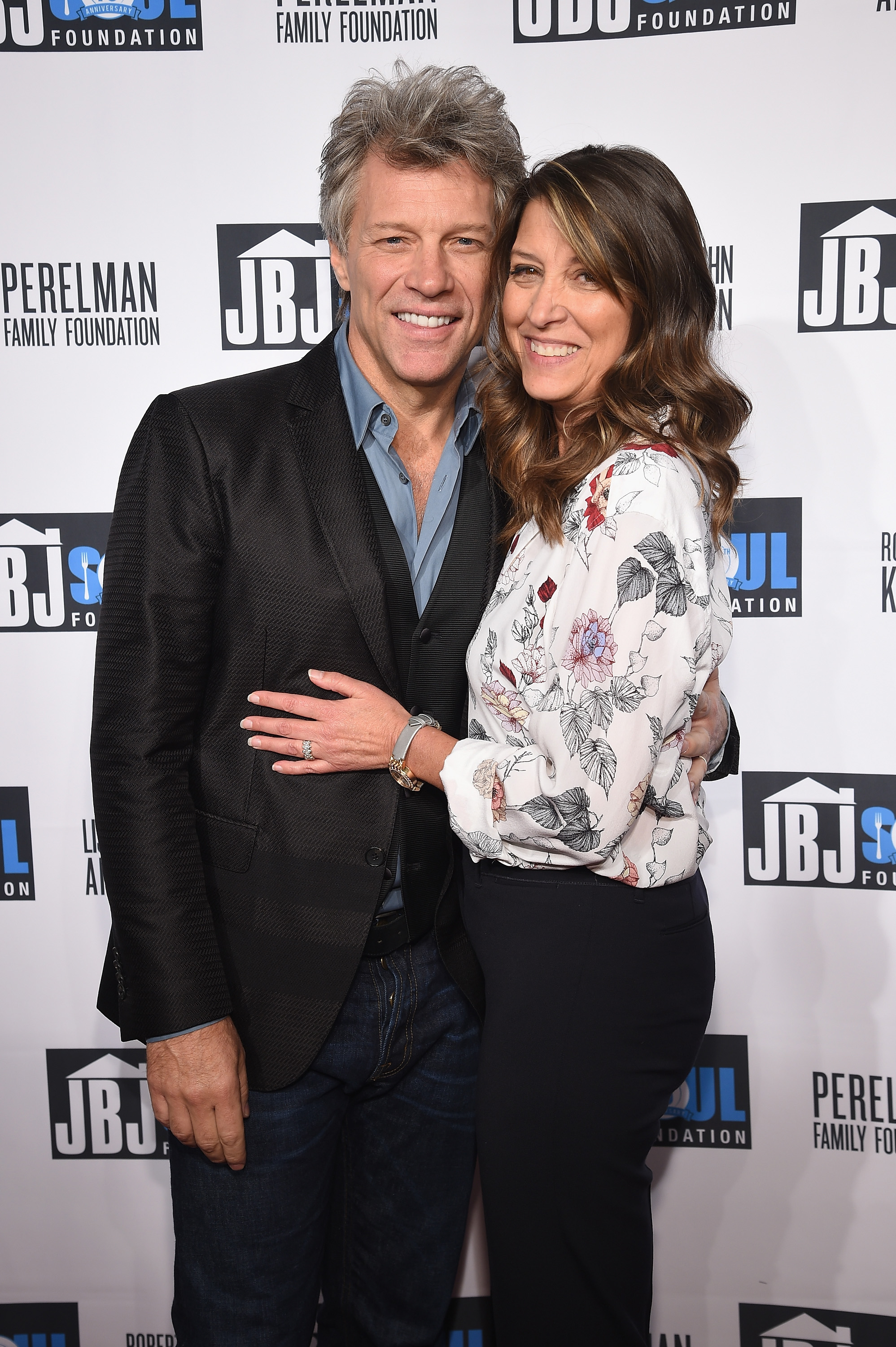 Jon Bon Jovi and Dorothea Bongiovi attend the Jon Bon Jovi Soul Foundation's 10-year anniversary at the Garage in New York City on October 6, 2016. | Source: Getty Images