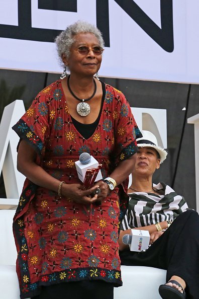 Alice Walker at Monumento a la Revolucion on March 17, 2018 | Photo: Getty images