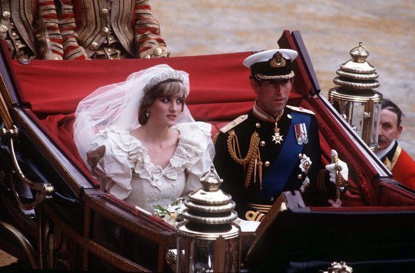 Princess Diana and Prince Charles at St. Paul's Cathedral July 29, 1981 in London | Photo: Getty Images