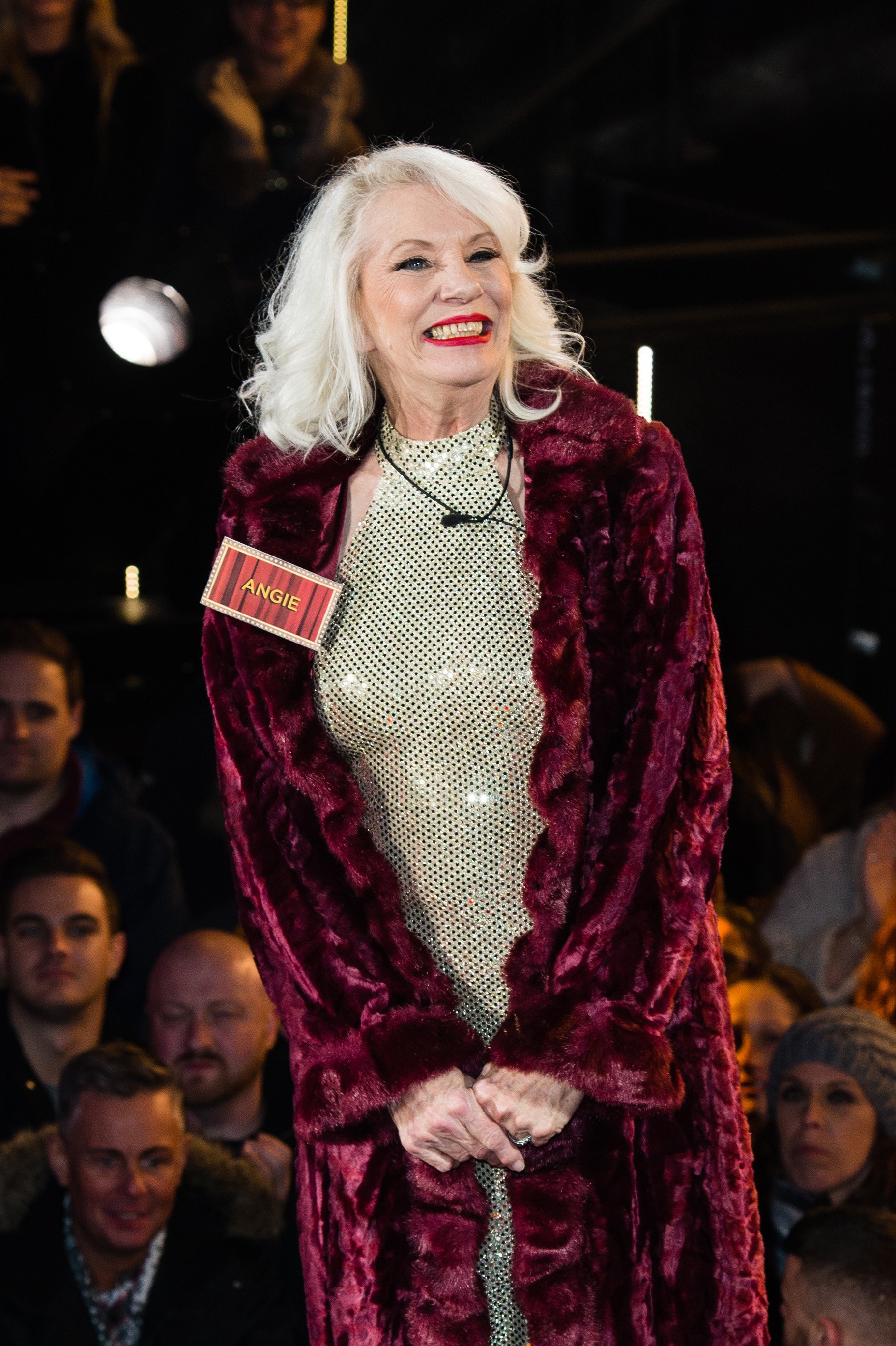 Angie Bowie enters the Celebrity Big Brother House at Elstree Studios on January 5, 2016 in Borehamwood, England | Source: Getty Images