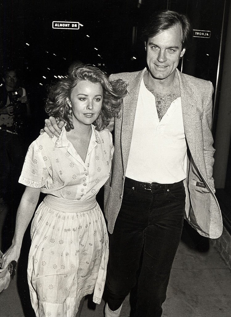 Stephen Collins and Faye Grant attending the screening of 'Streets of Fire' on May 29, 1984 in Beverly Hills | Source: Getty Images
