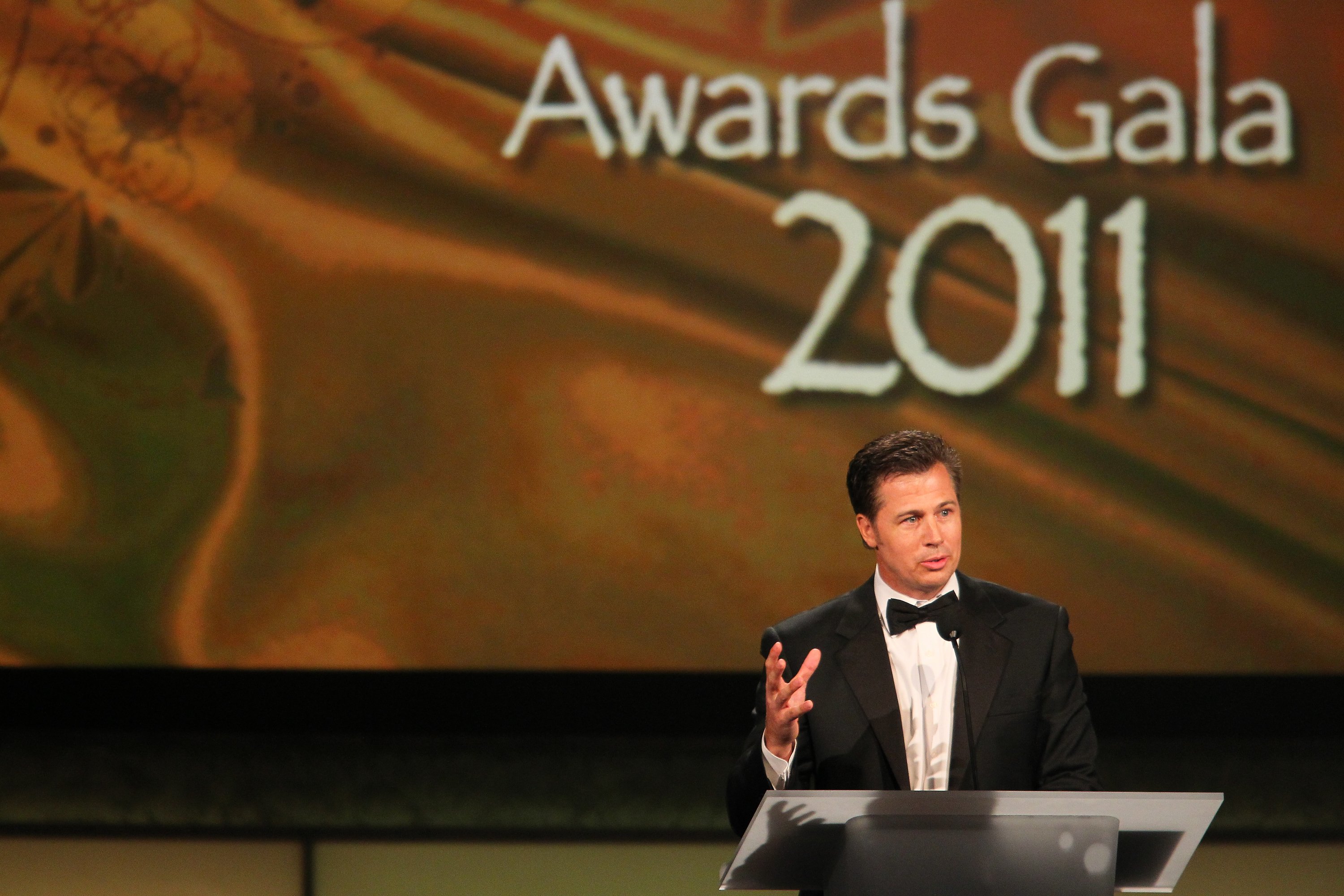 Doug Pitt attends the Starkey Hearing Foundation's "So The World May Hear Awards Gala" 2011. | Source: Getty Images