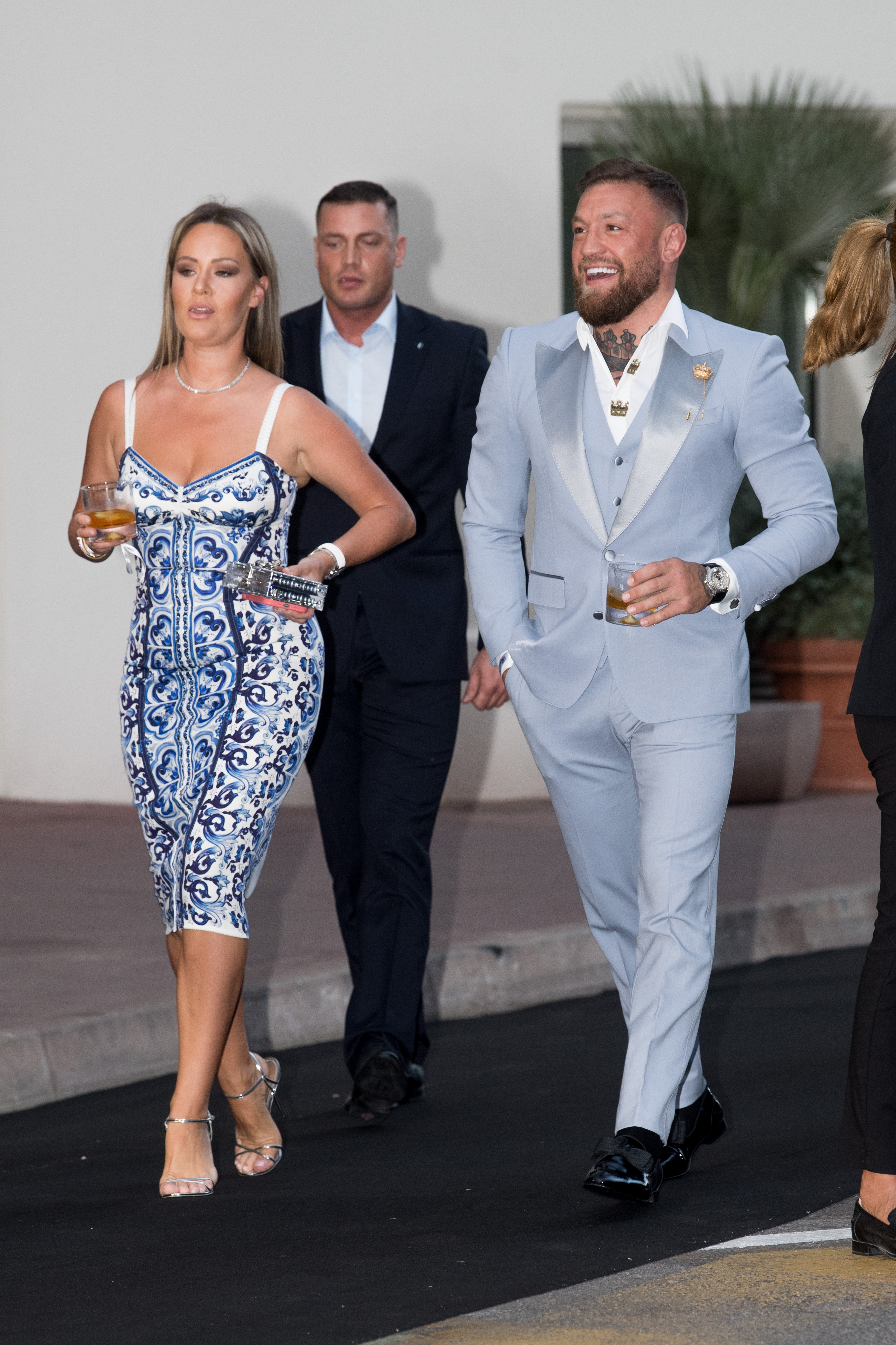 Conor McGregor and Dee Devlin at the Chopard dinner during the 75th annual Cannes Film Festival on May 21, 2022, in France. | Source: Getty Images
