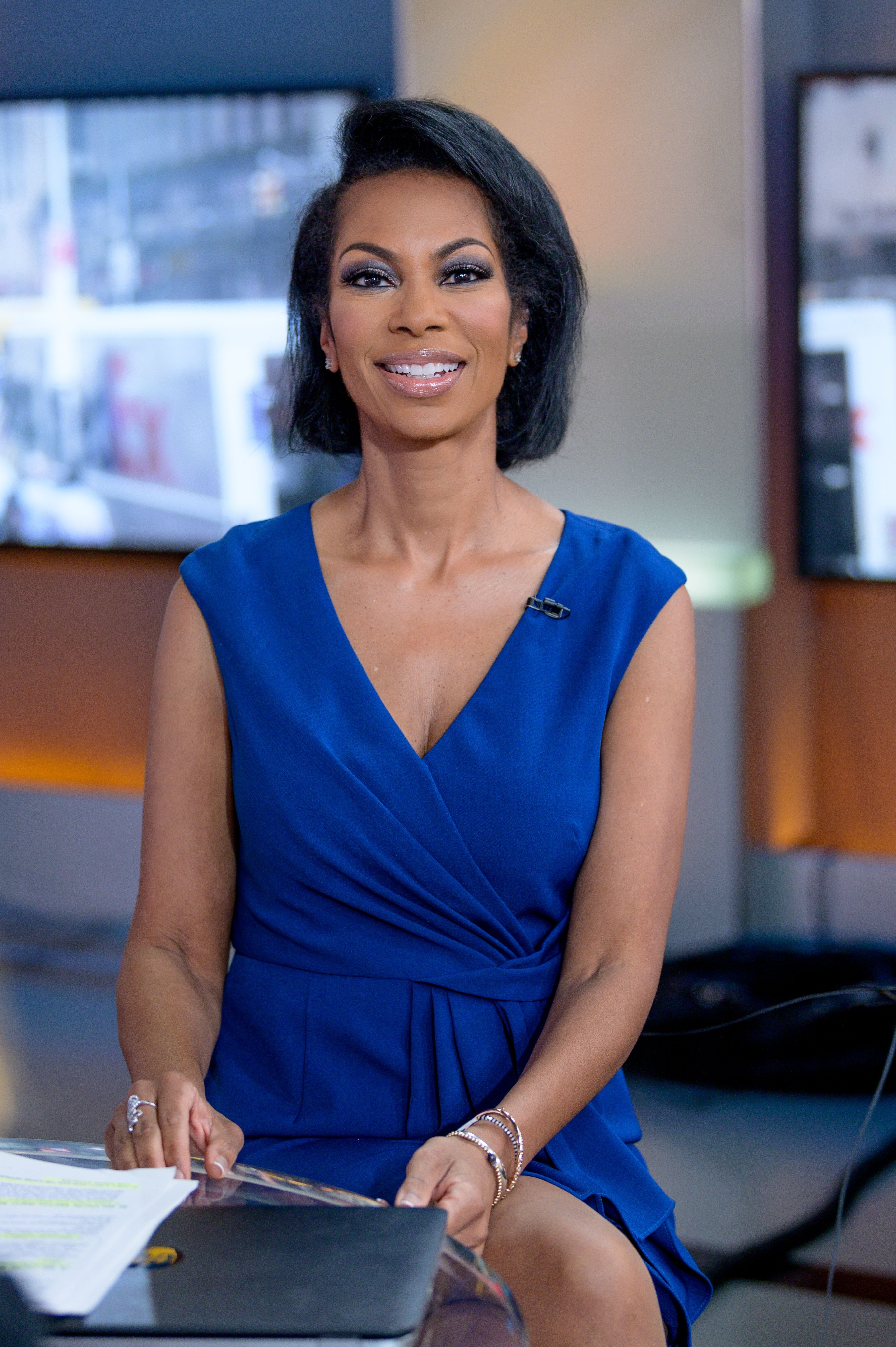Anchor Harris Faulkner at Fox News Channel Studios on September 18, 2019 in New York City| Photo:Getty Images)