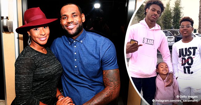 Lebron James' Wife Savannah Shares Sweet Photo of Daughter Zhuri with ...