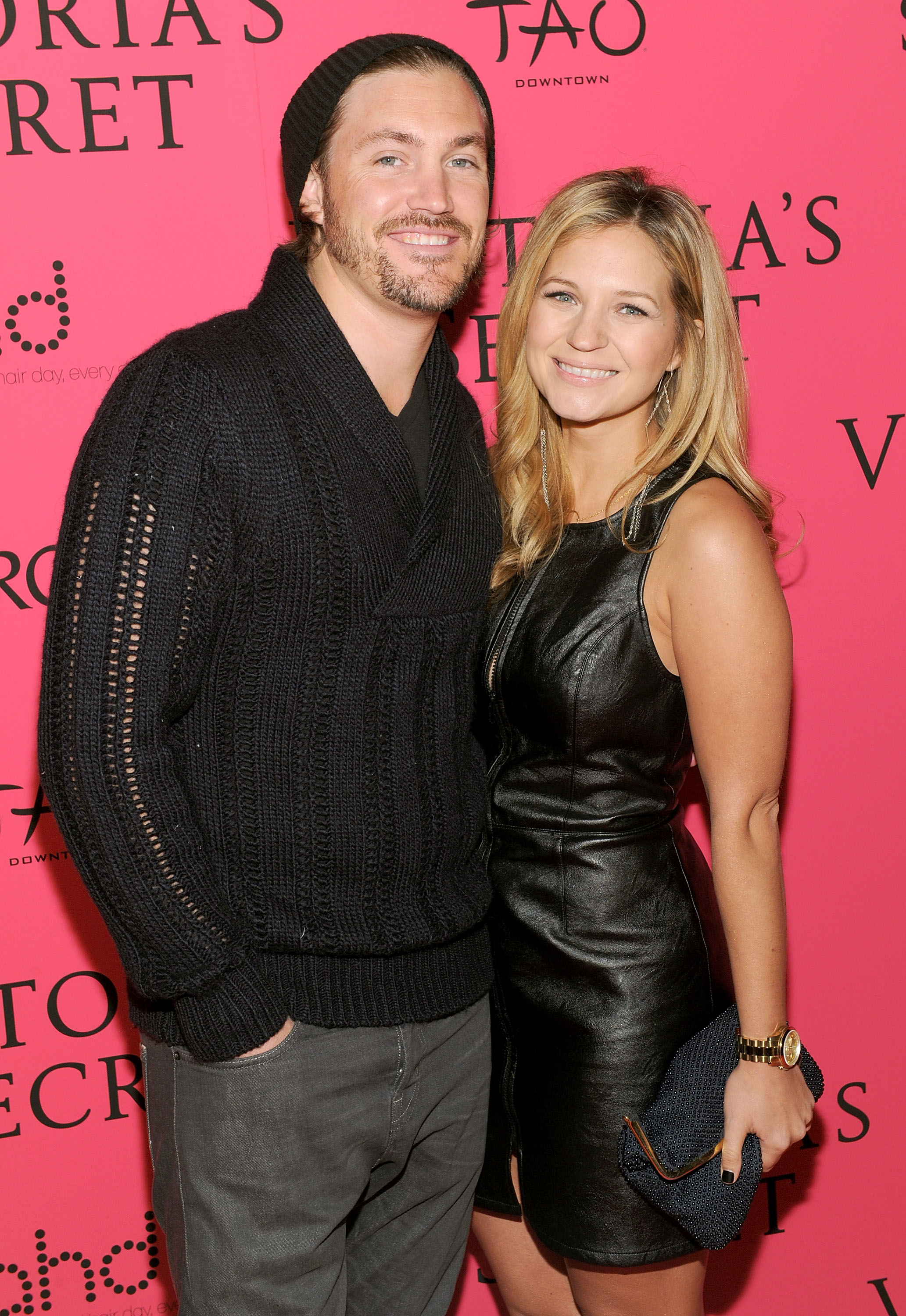 Landon Beard and Vanessa at the 2013 Victoria's Secret Fashion after-party on November 13, 2013, in New York. | Source: Getty Images