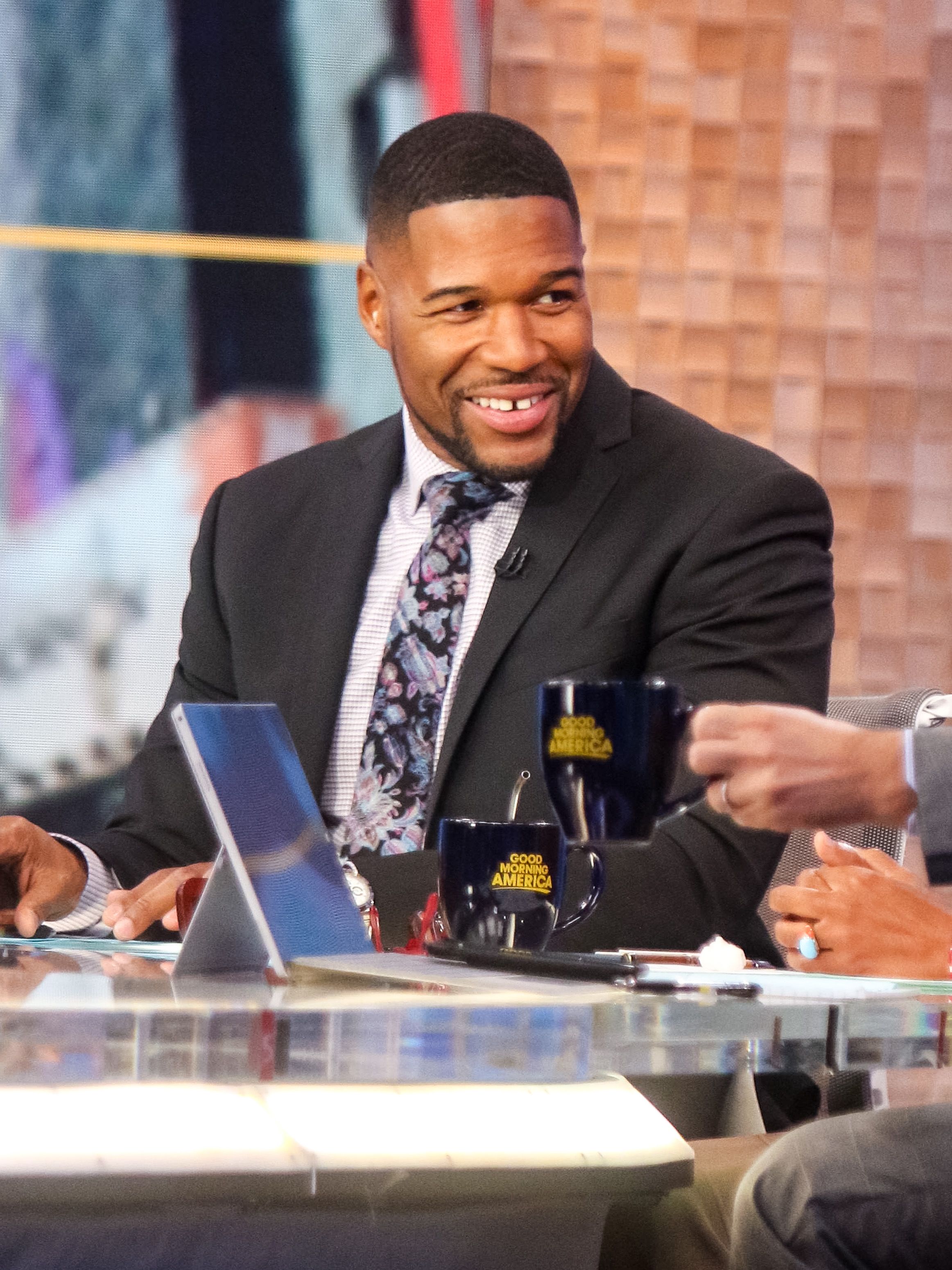 Michael Strahan is seen at "Good Morning America" on October 30, 2019 in New York City | Photo: Getty Images