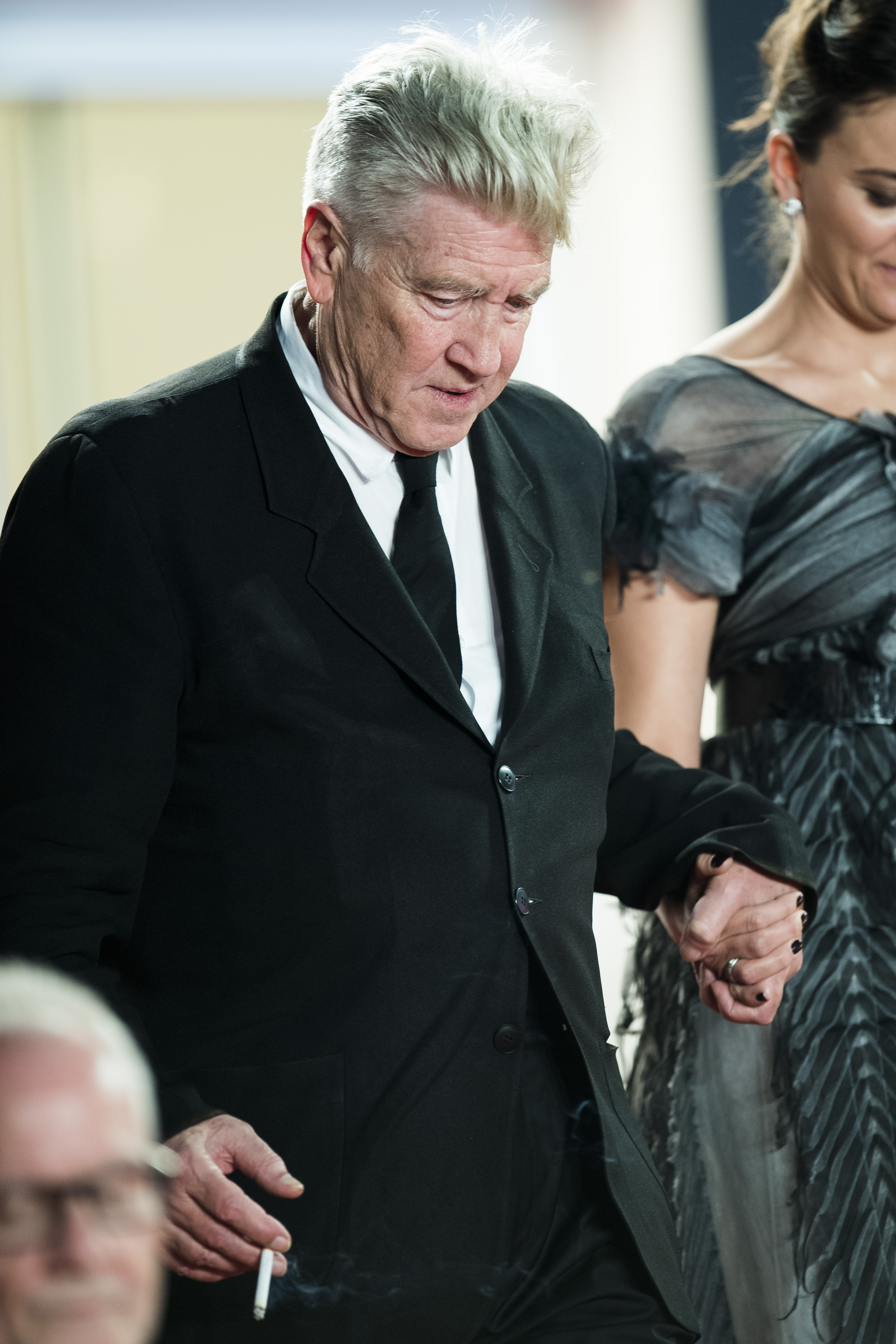 David Lynch at the "Twin Peaks" screening during the 70th Cannes Film Festival on May 25, 2017 | Source: Getty Images