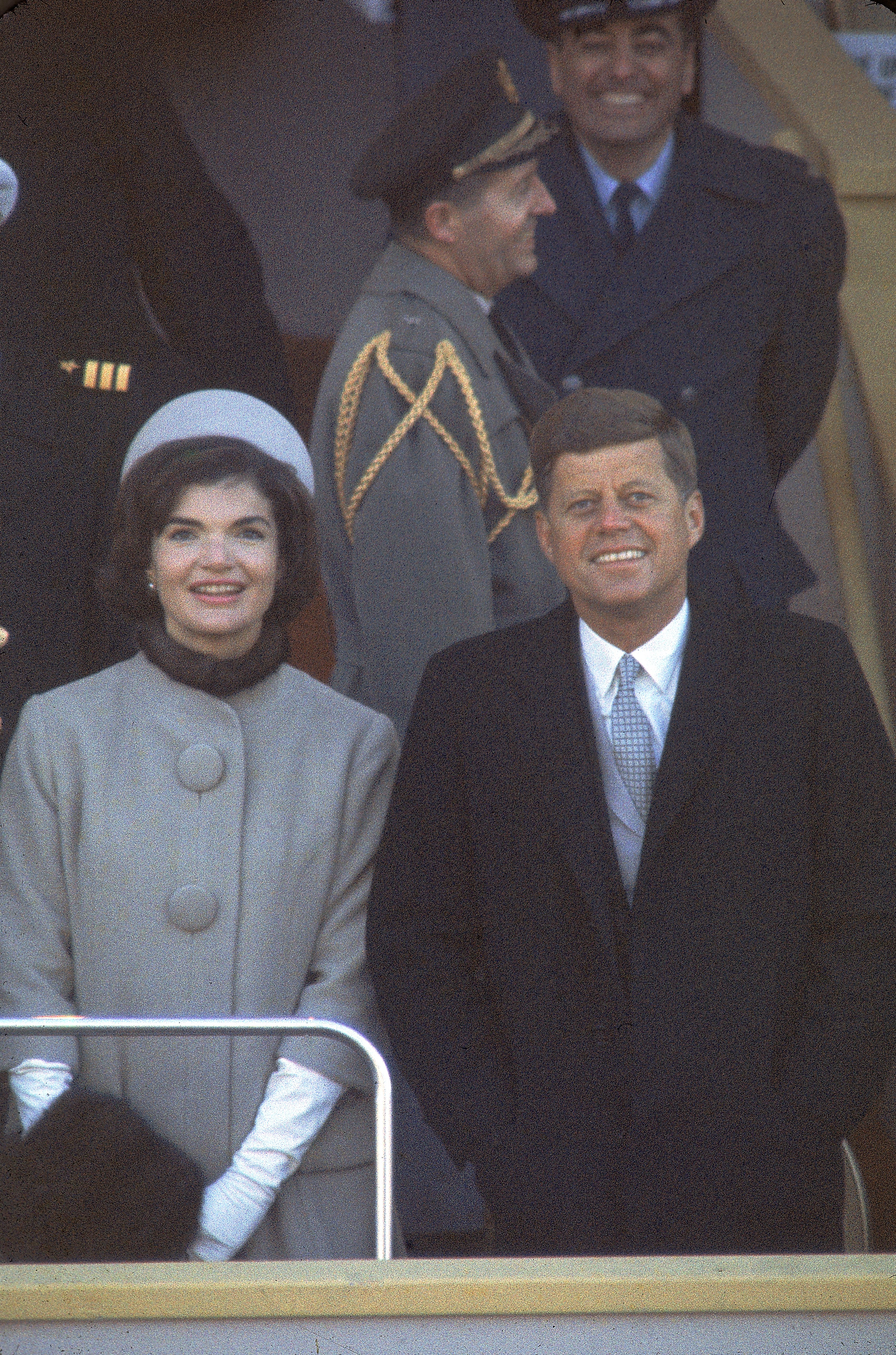 President John F. Kennedy and wife Jacqueline Kennedy attends his inauguration in the District of Columbia in 1961 | Photo: Getty Images