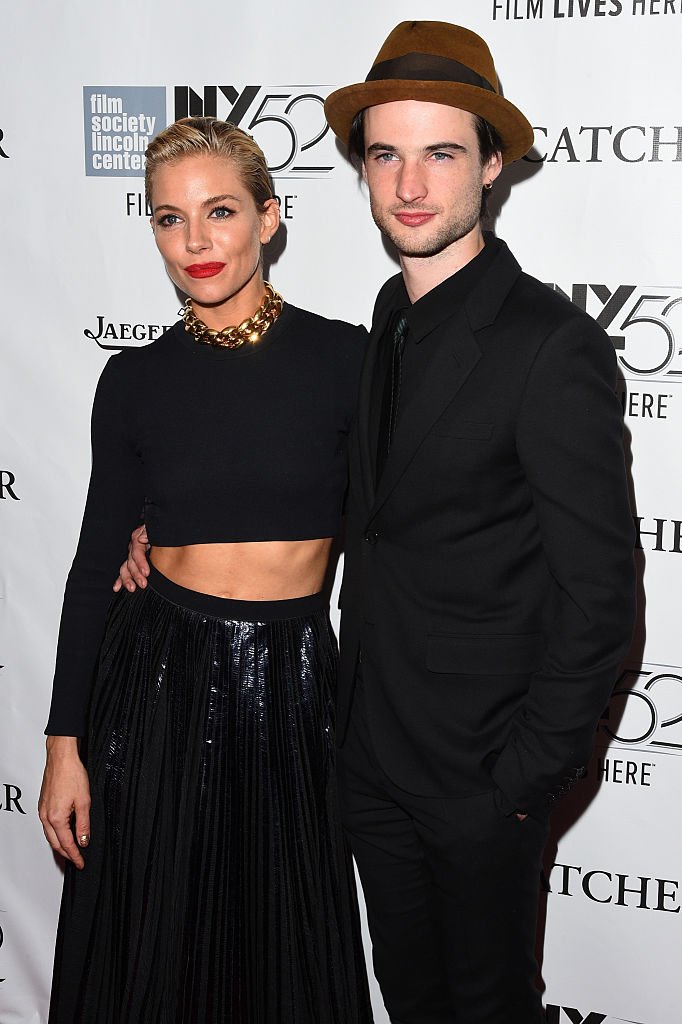 Sienna Miller and Tom Sturridge at the "Foxcatcher" premiere during the 52nd New York Film Festival on October 10, 2014 | Photo: Getty Images