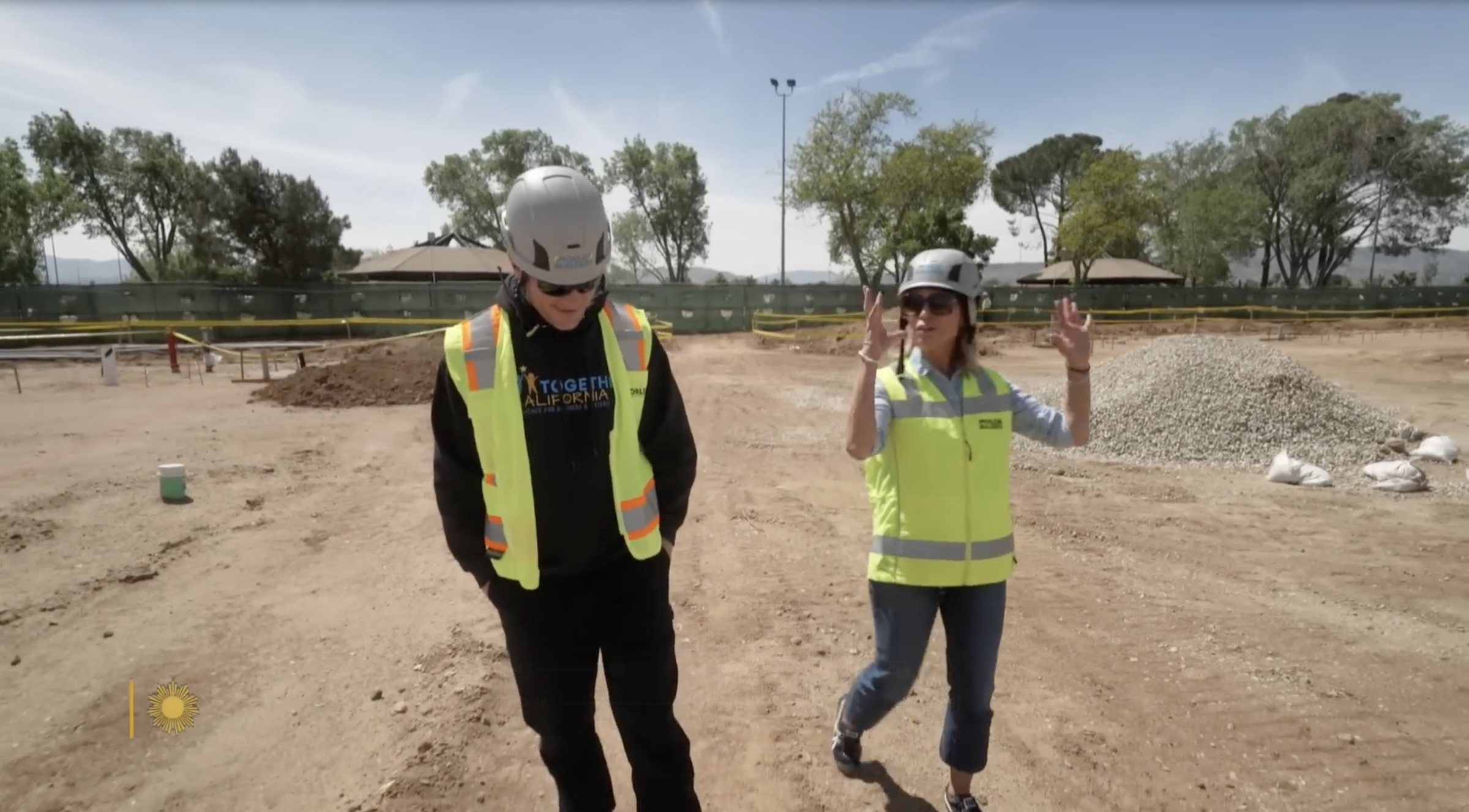 Christian Bale and an interviewer from a post dated May 18, 2025. | Source: YouTube/CBS Sunday Morning
