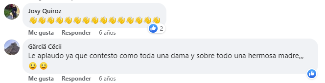 Comentarios de los internautas a la publicación de Lexi Sinclair compartida por Telemundo | Foto: facebook.com/telemundo