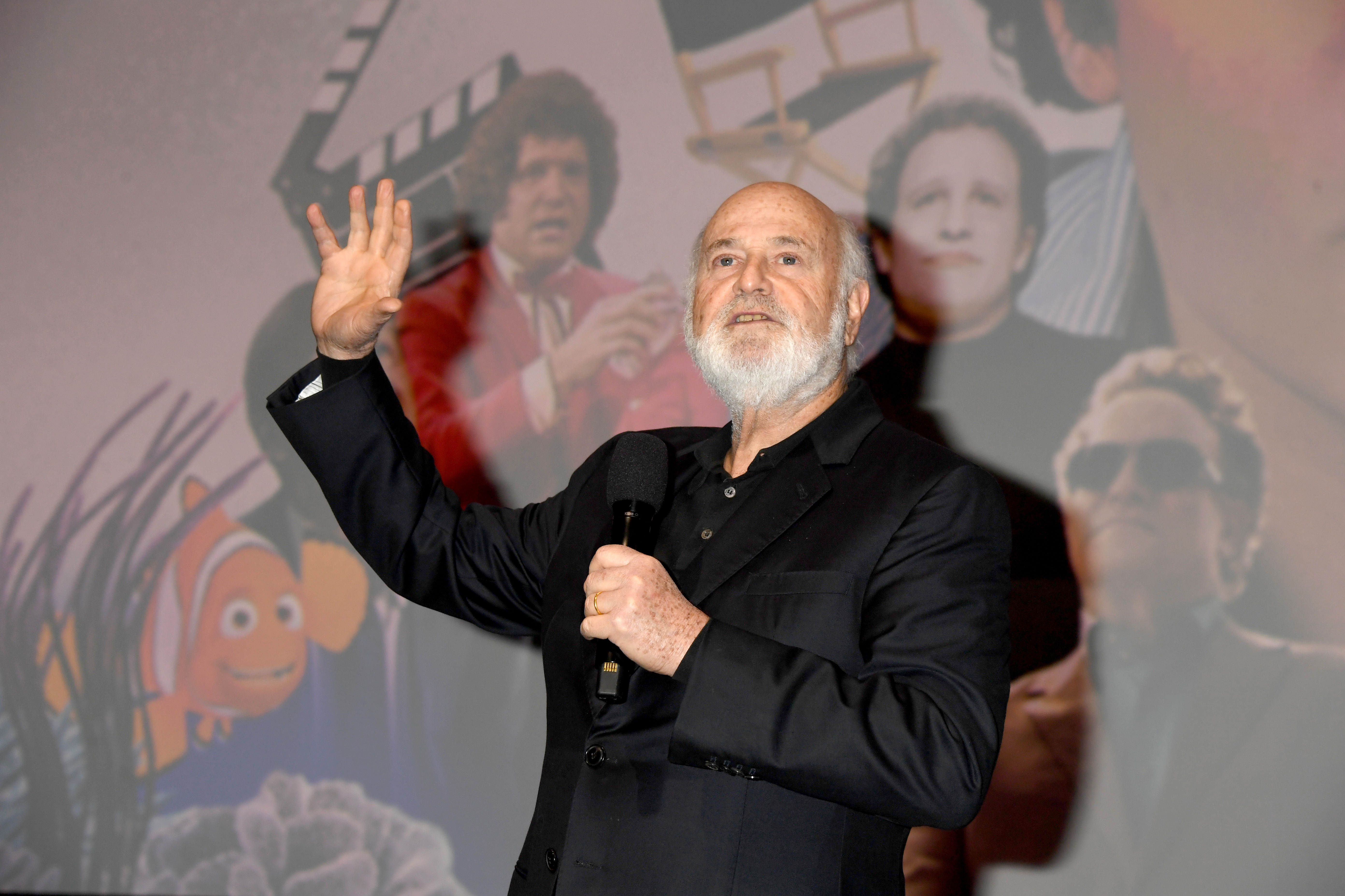 Rob Reiner speaks onstage at the HBO Documentary Films Screening of "Albert Brooks: Defending My Life" at Academy Museum of Motion Pictures, Ted Mann Theater on May 7, 2024, in Los Angeles, California | Source: Getty Images