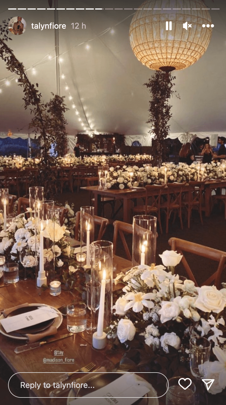 Taylor Hasselhoff's wedding, 2023 | Source: instagram.com/talynfiore