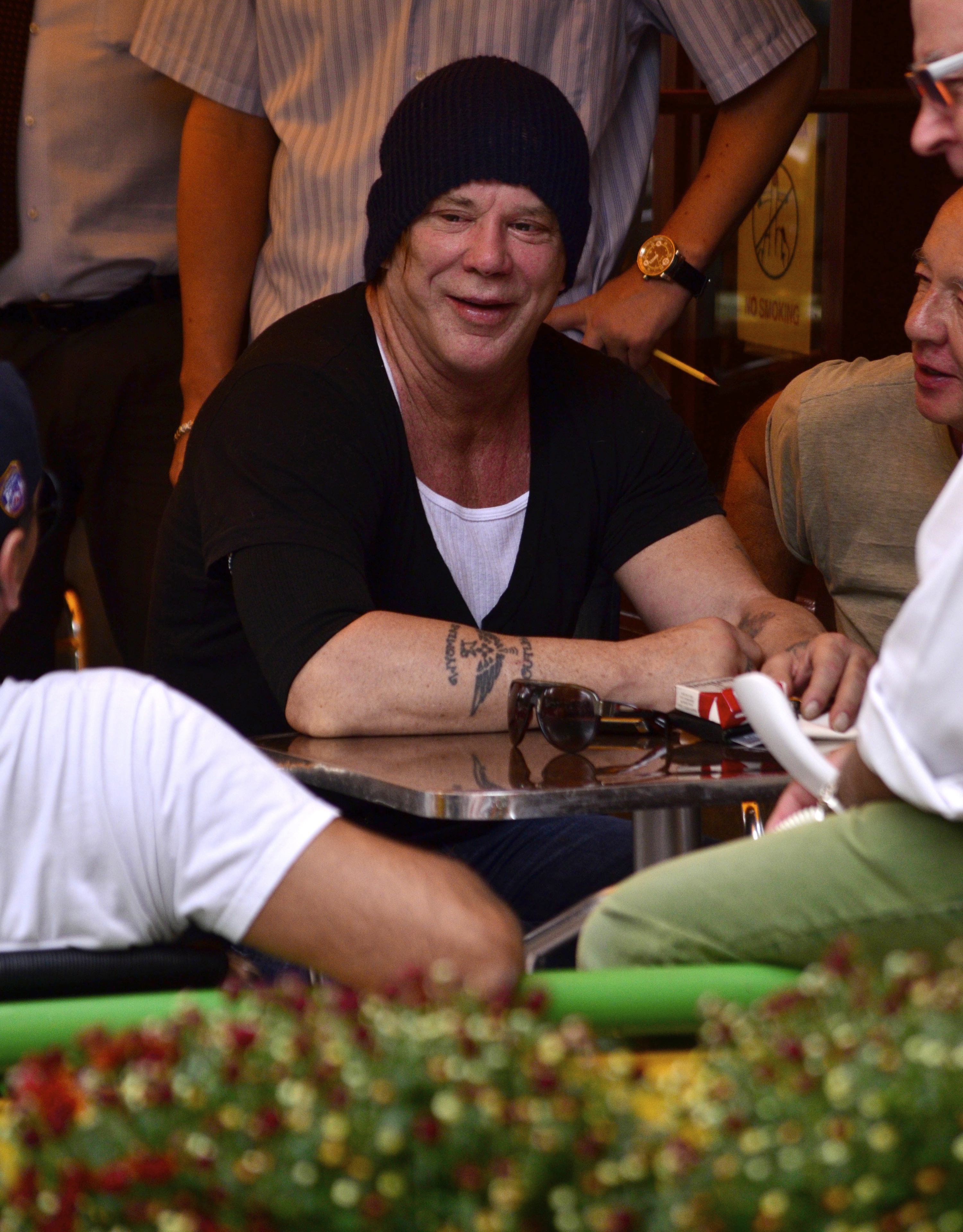 Mickey Rourke at Da Silvano on September 14, 2011, in New York City | Source: Getty Images