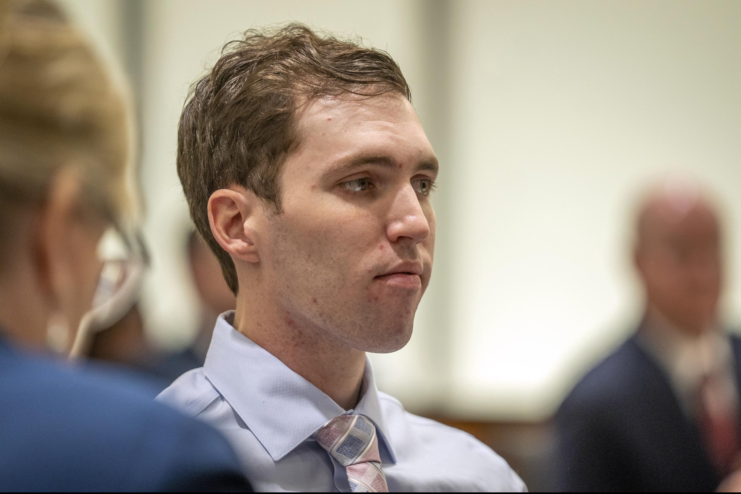 Tyler Robinson appears during a hearing in Fourth District Court on December 11, 2025 | Source: Getty Images