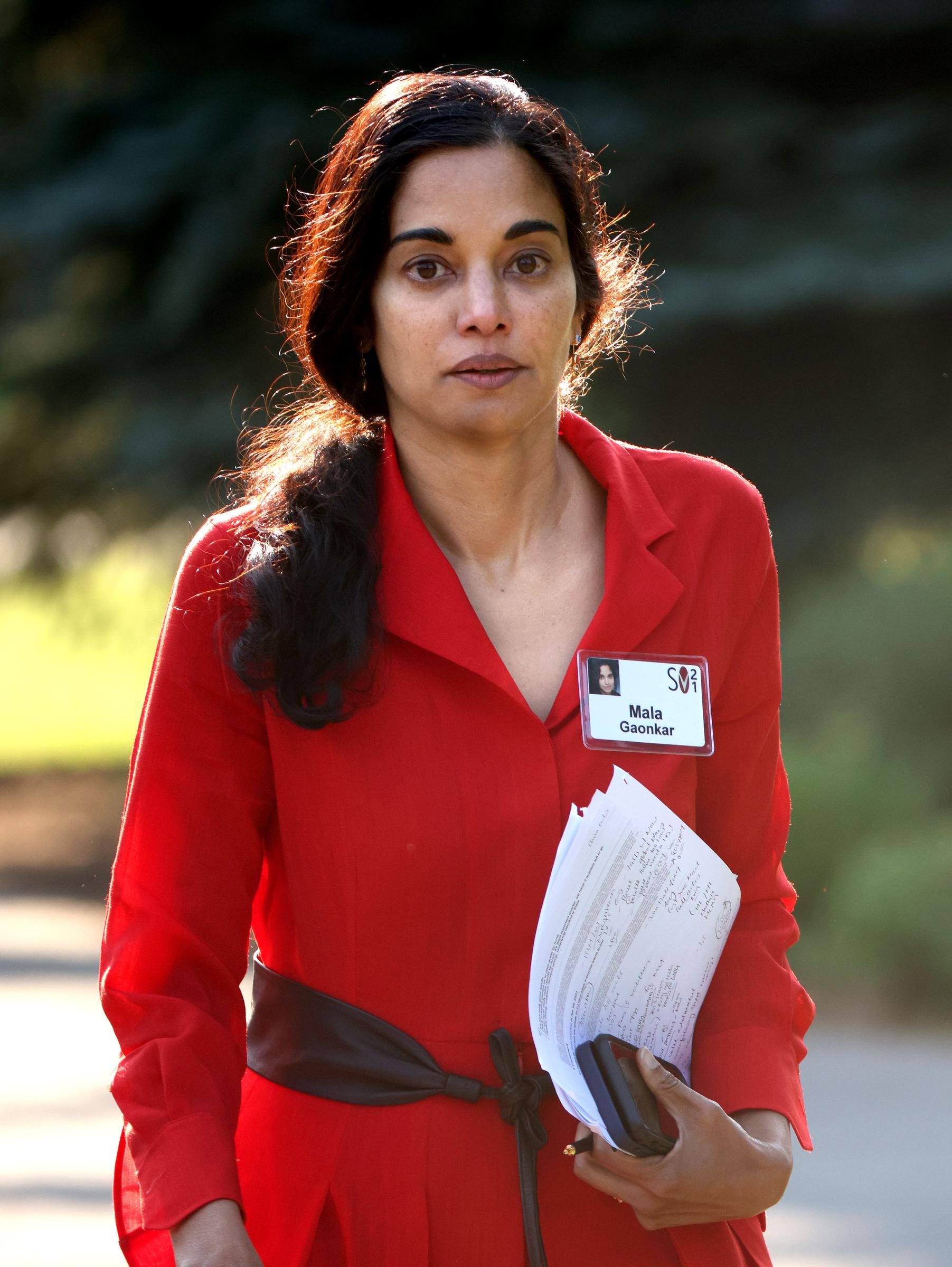 Mala Gaonkar's own profile makes Oliver Haarmann's past marriage a major point of intrigue in Reese Witherspoon's new romance story. The Harvard MBA holder went on to build a powerful finance career of her own, proving she was never just a footnote in Haarmann's life. | Source: Getty Images