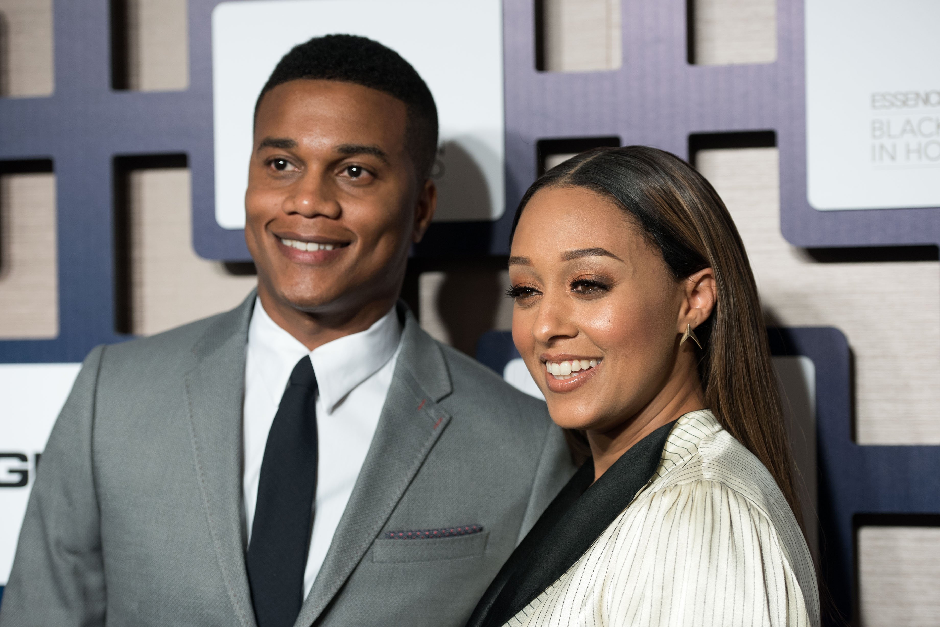 Cory Hardrict and Tia Mowry at the 8th Annual ESSENCE Black Women In Hollywood Luncheon on February 19, 2015, in Beverly Hills, California. | Source: Getty Images