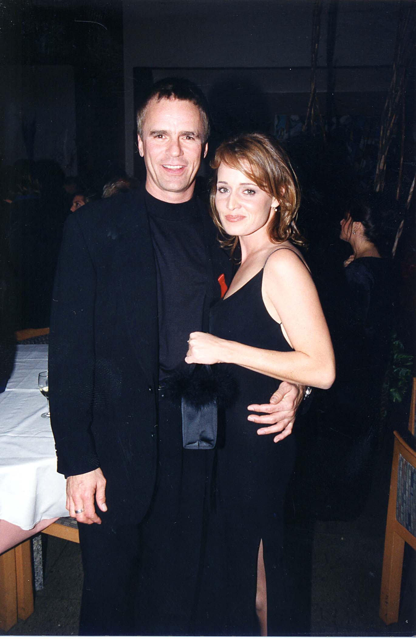 Richard Dean Anderson and Apryl Prose during the Cable ACE Awards in Los Angeles, California on September 6, 1997 | Source: Getty Images