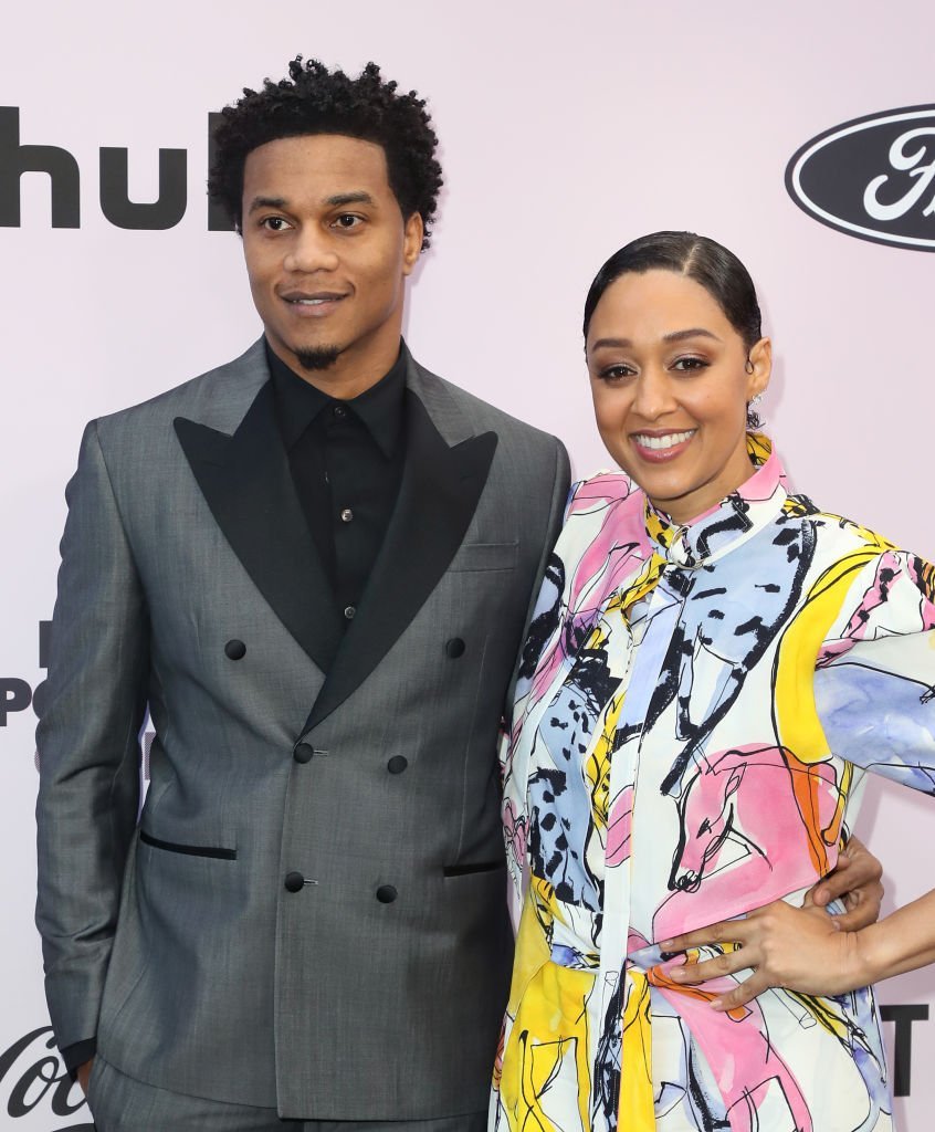 Cory Hardrict and Tia Mowry-Hardrict attend the 13th Annual Essence Black Women In Hollywood Awards Luncheon on February 06, 2020. | Source: Getty Images