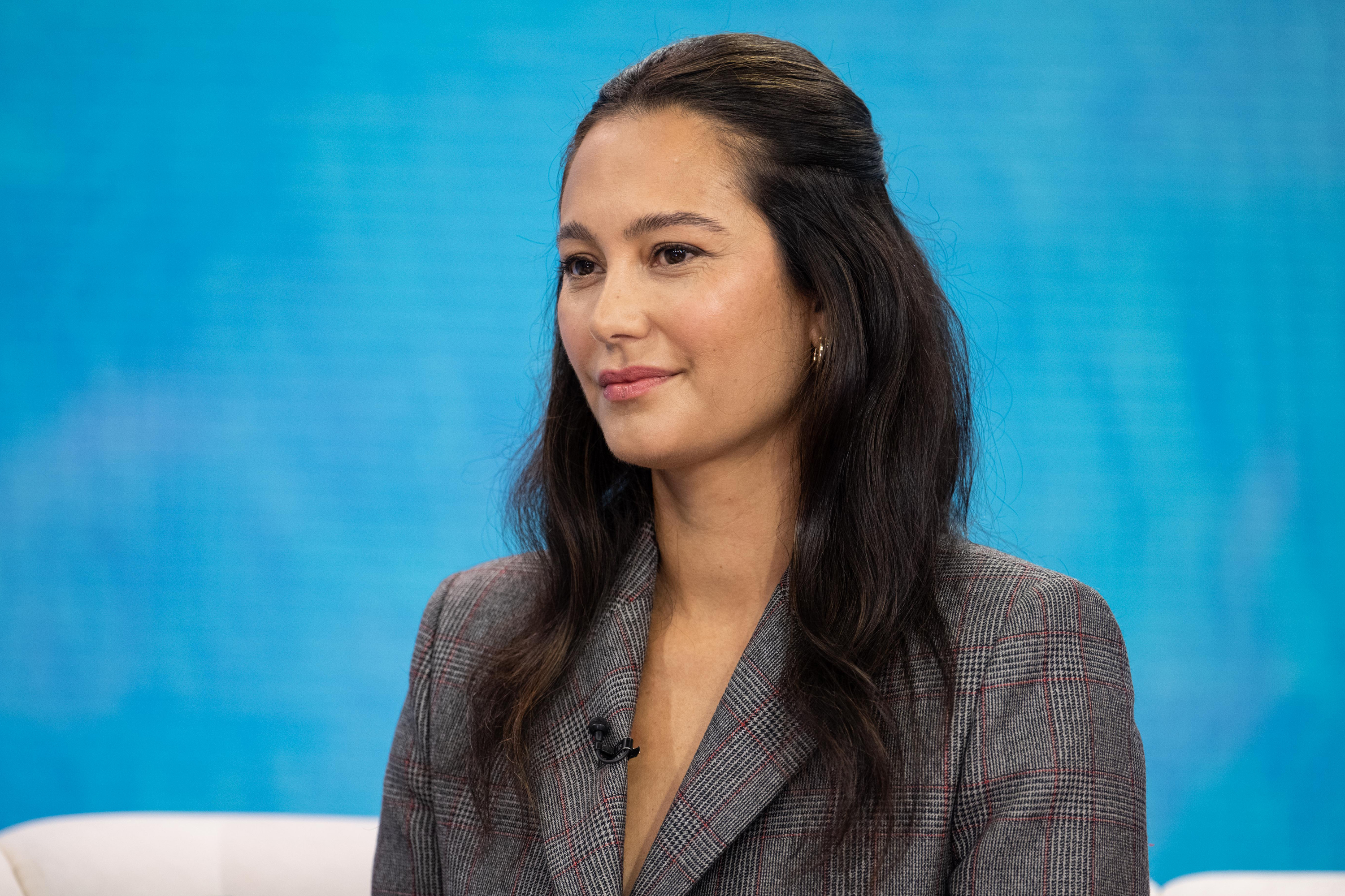 Emma Heming Willis is on the Today Show in New York City on September 25, 2023 | Source: Getty Images
