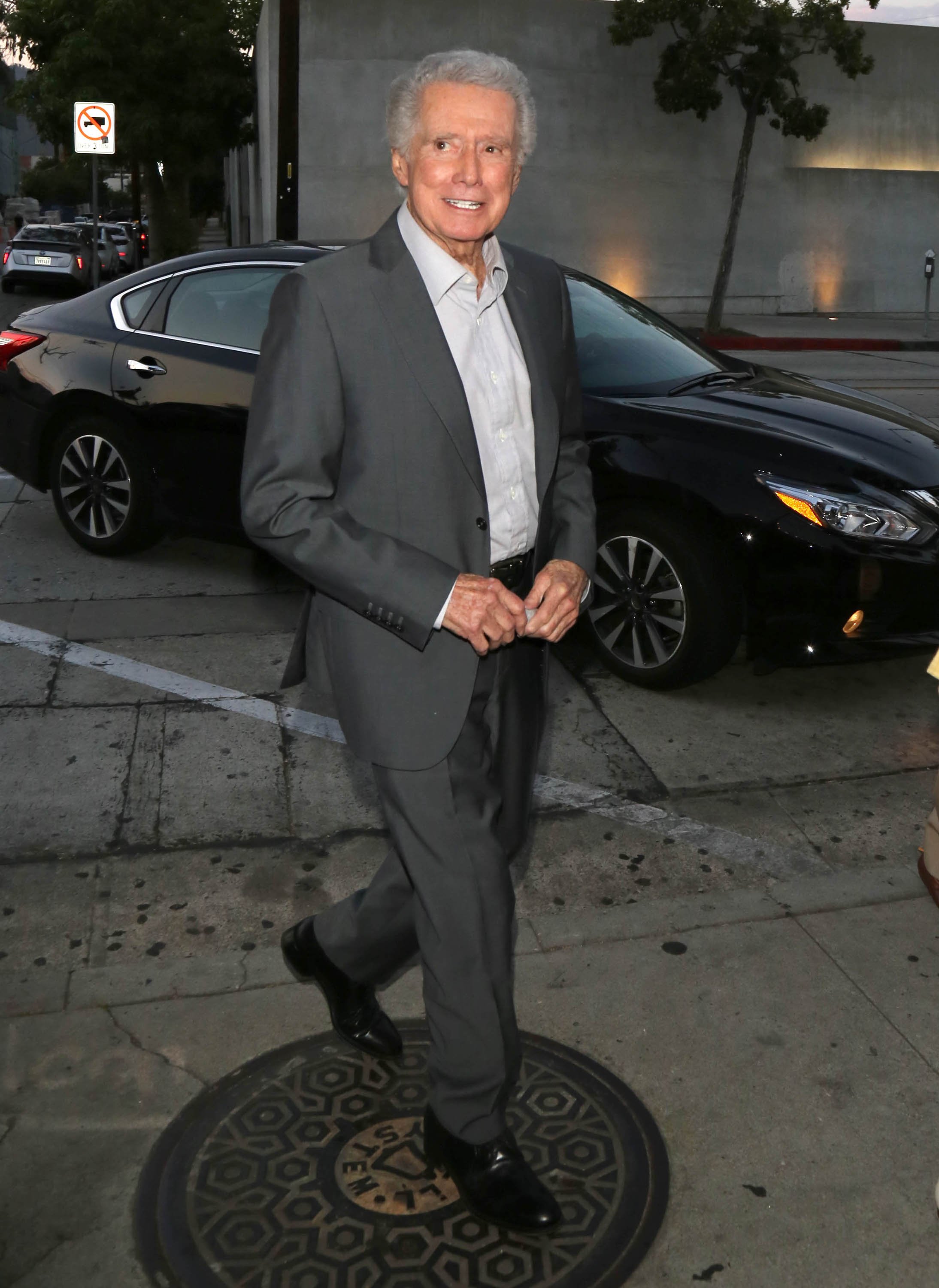 Regis Philbin is seen on July 5, 201,7 in Los Angeles, California. | Source: Getty Images.