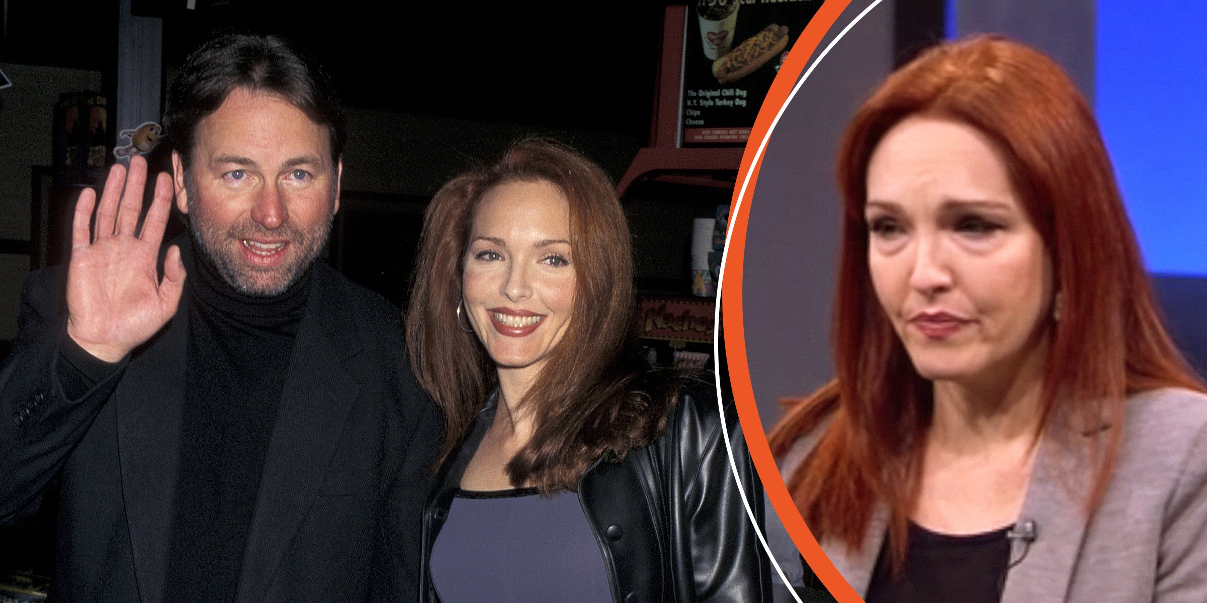 John Ritter and Amy Yasbeck | Amy Yasbeck | Source: youtube.com/Lifestyle Magazine TV | Getty Images