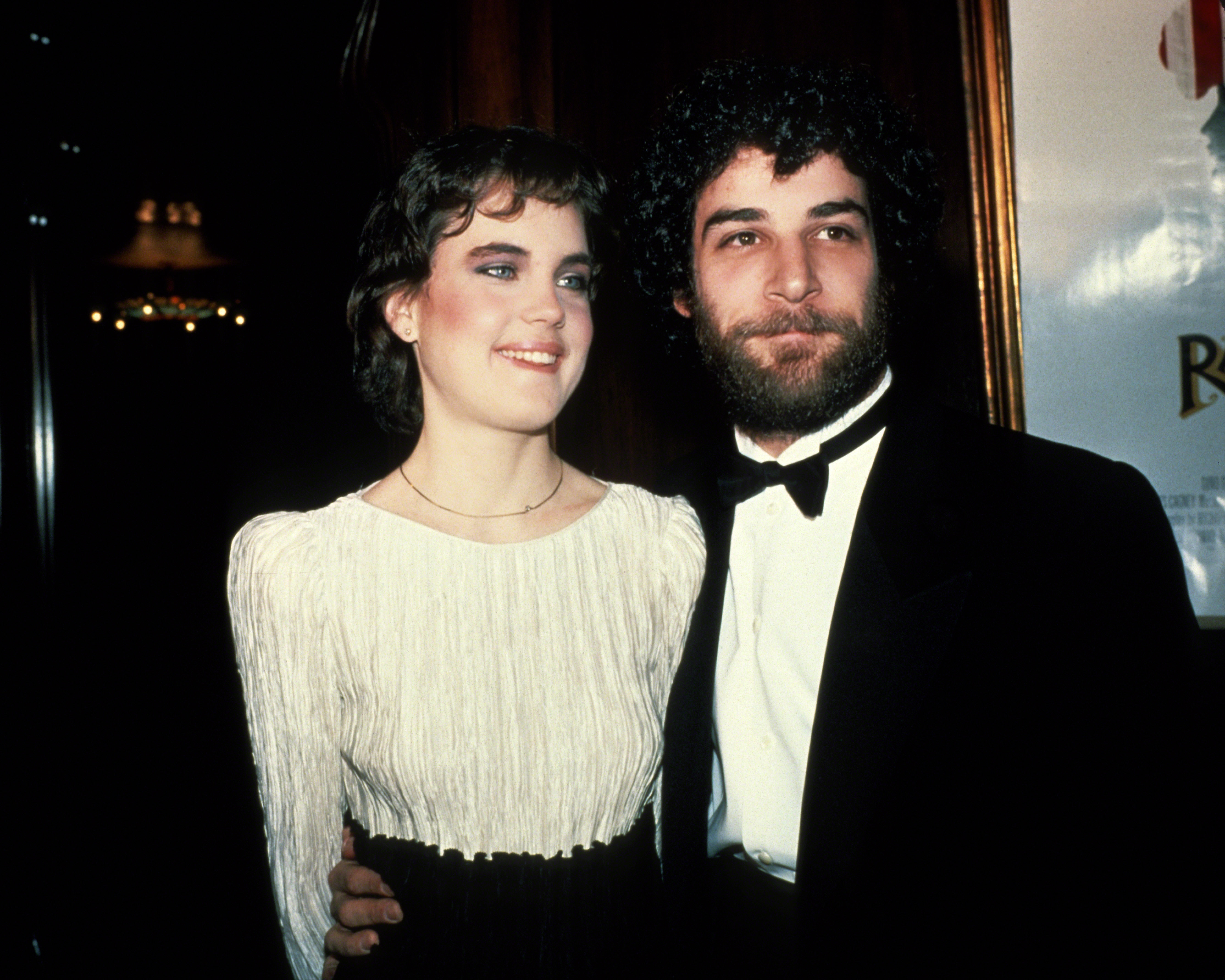 The actress and co-star Mandy Patinkin attend the premiere of "Ragtime," 1981 | Source: Getty Images