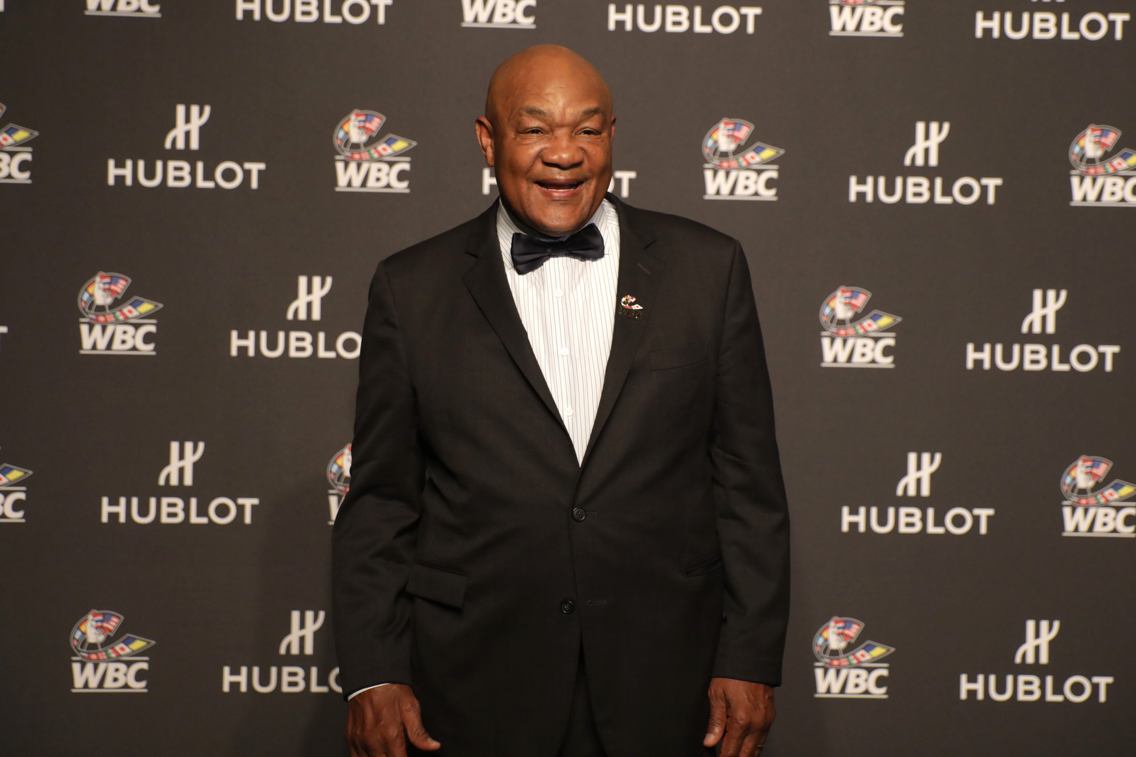 George Foreman at the Hublot x WBC "Night of Champions" Gala at the Encore Hotel on May 3, 2019, in Las Vegas, Nevada. | Source: Getty Images