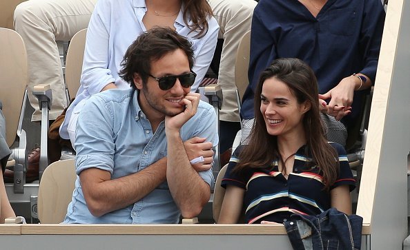 Vianney Bureau et sa petite amie Catherine Robert au stade de Roland Garros le 9 juin 2019 à Paris, France. | Photo : Getty Images