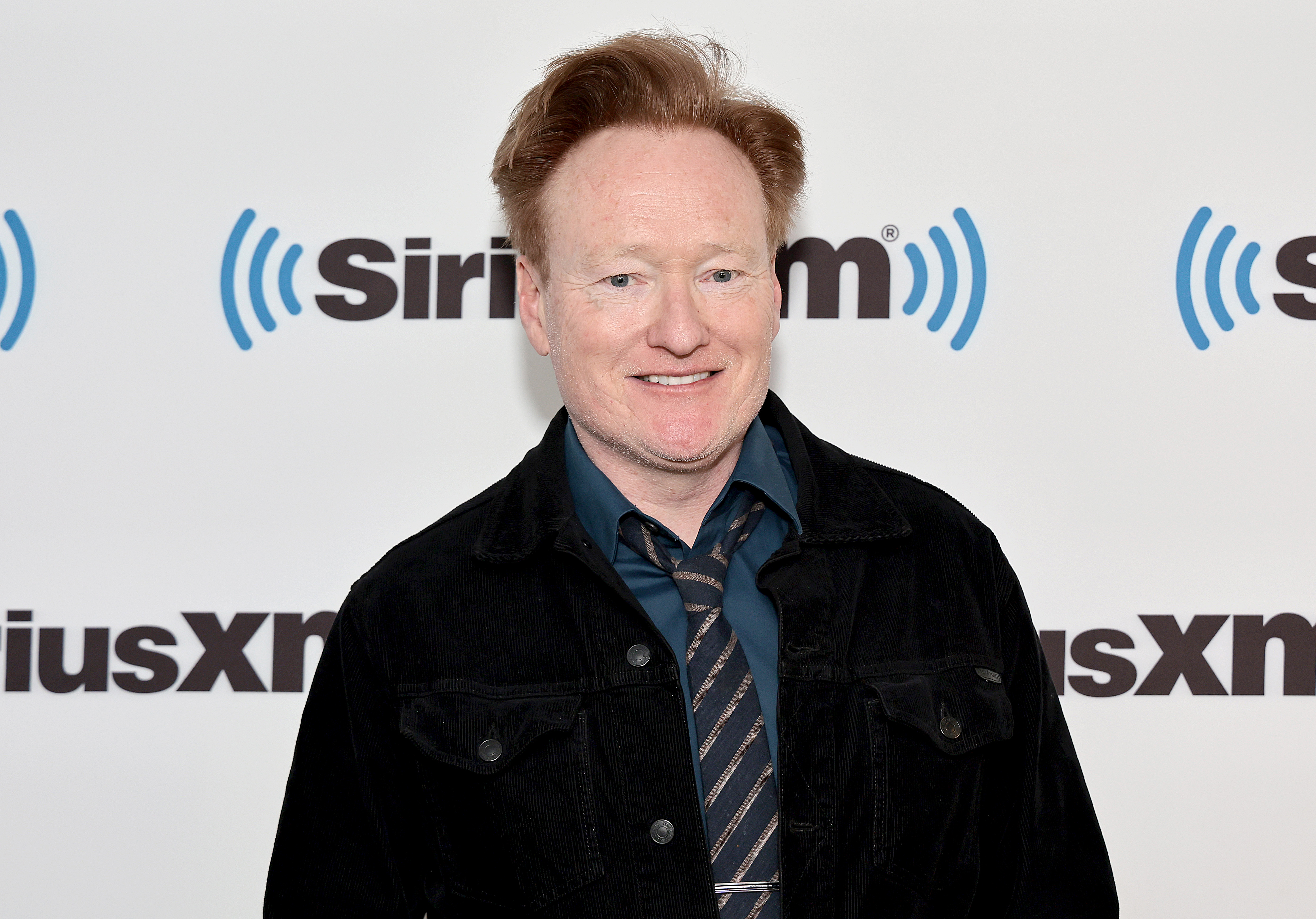 Conan O'Brien visits SiriusXM at SiriusXM Studios on May 17, 2023, in New York City. | Source: Getty Images