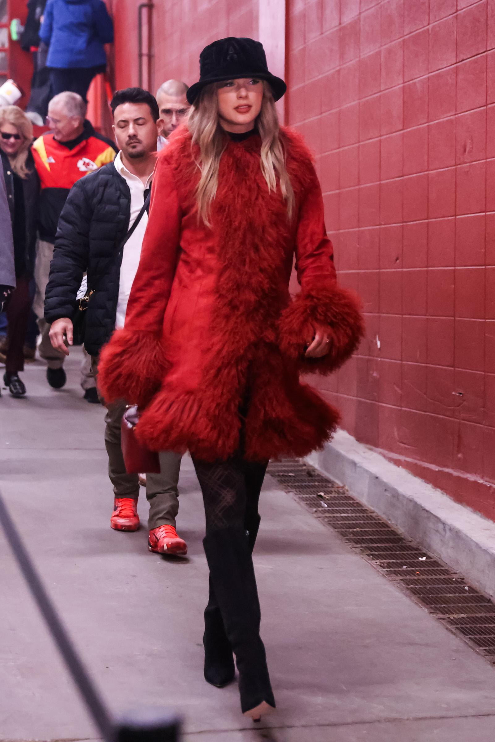 Taylor Swift on December 21, 2024, in Kansas City, Missouri | Source: Getty Images